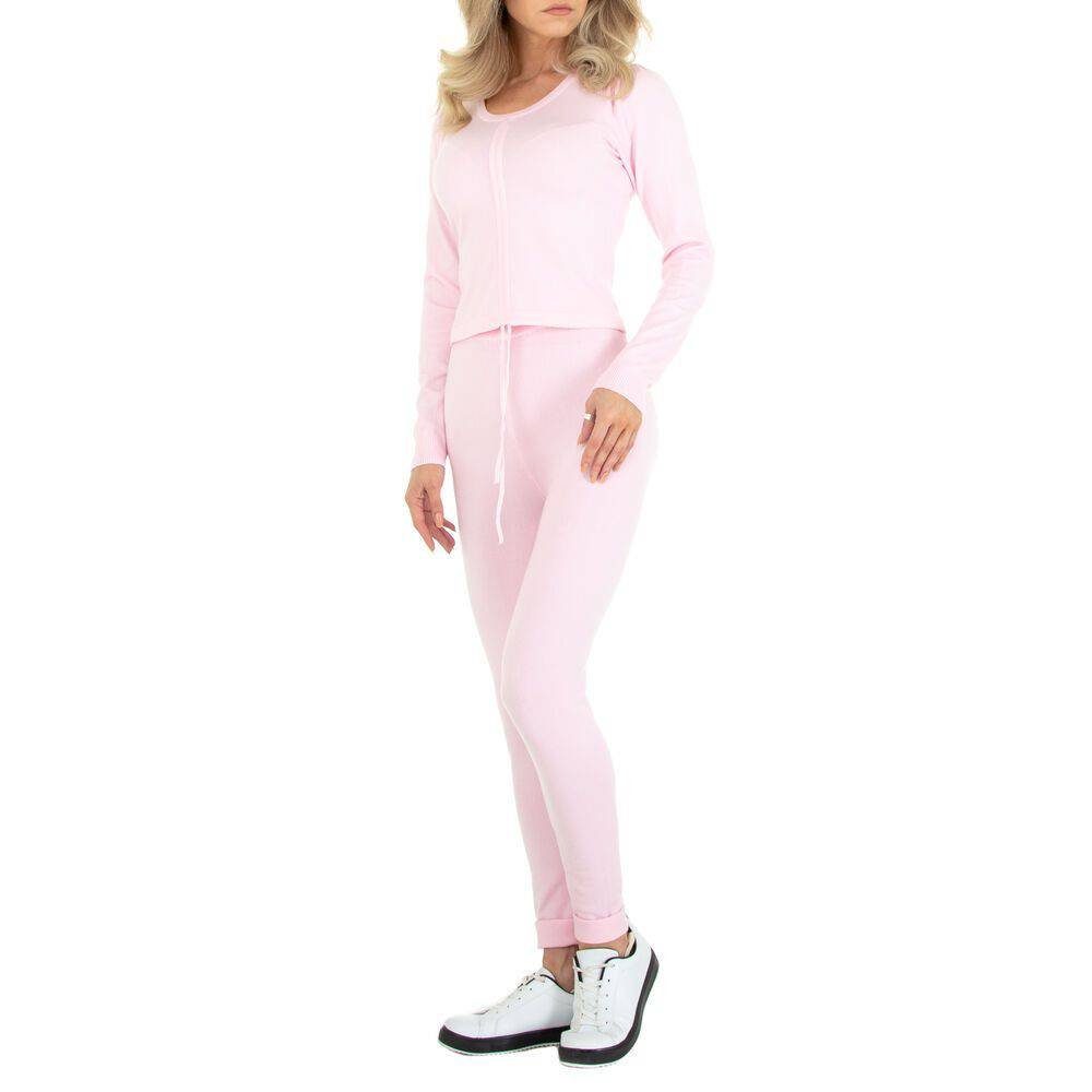 Ital-Design Freizeitanzug Damen Freizeit, Stretch Zweiteiler günstig online kaufen