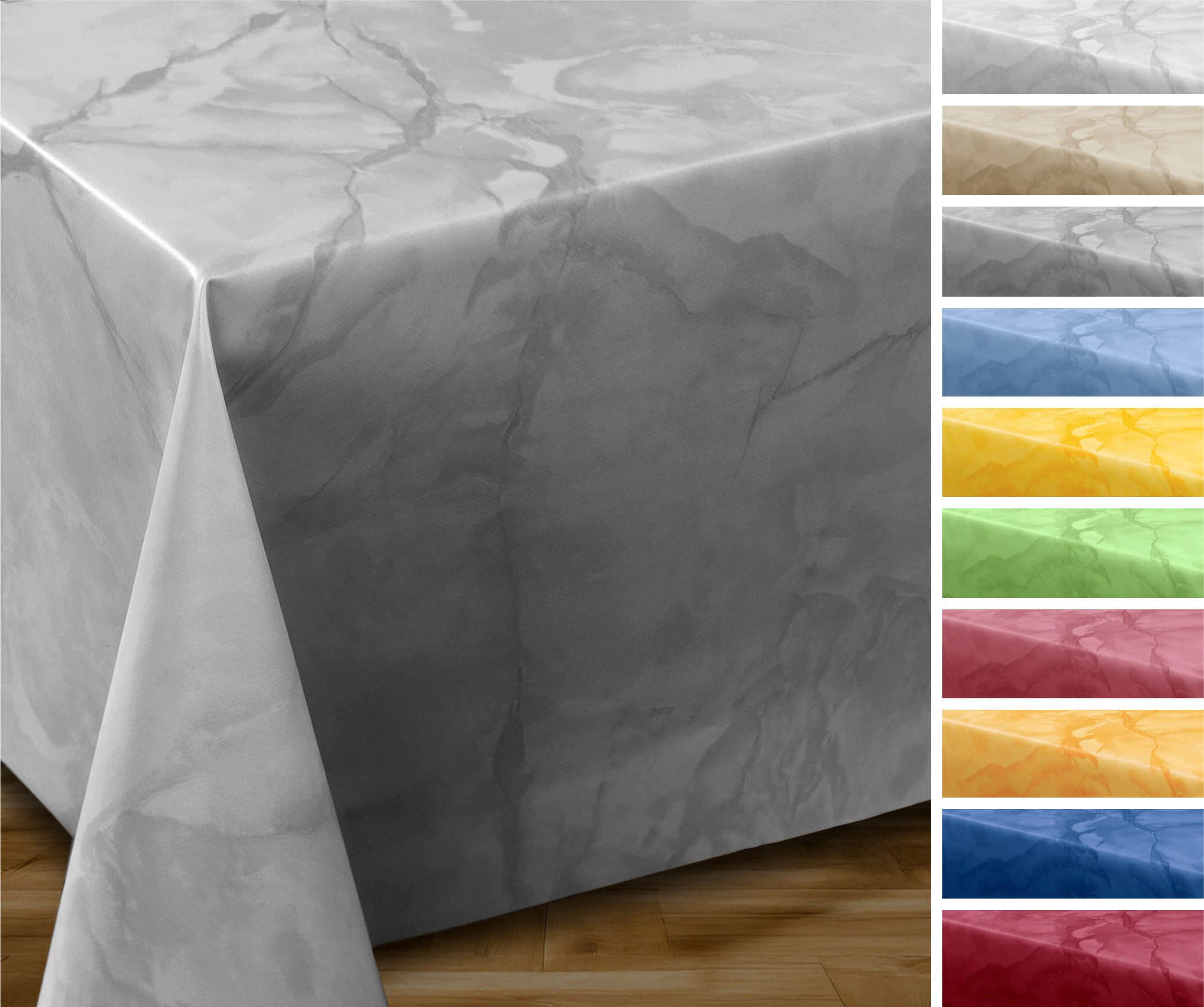 Beautex Tischdecke Wachstuchtischdecke abwischbar, Gartentischdecke Marmors günstig online kaufen