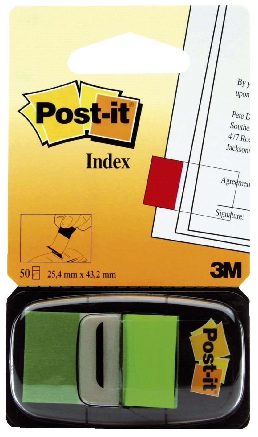 Indextabs Post-it 680 25.4x43.2mm 10 2 Gratis Assorti 50 Tabs Per Dispenser C 213248