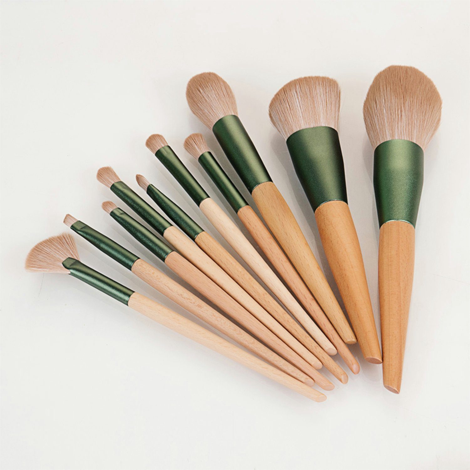 WS-Trend Kosmetikpinsel-Set 10-teiliges Make-Up-Pinsel Brushes, 10 tlg.