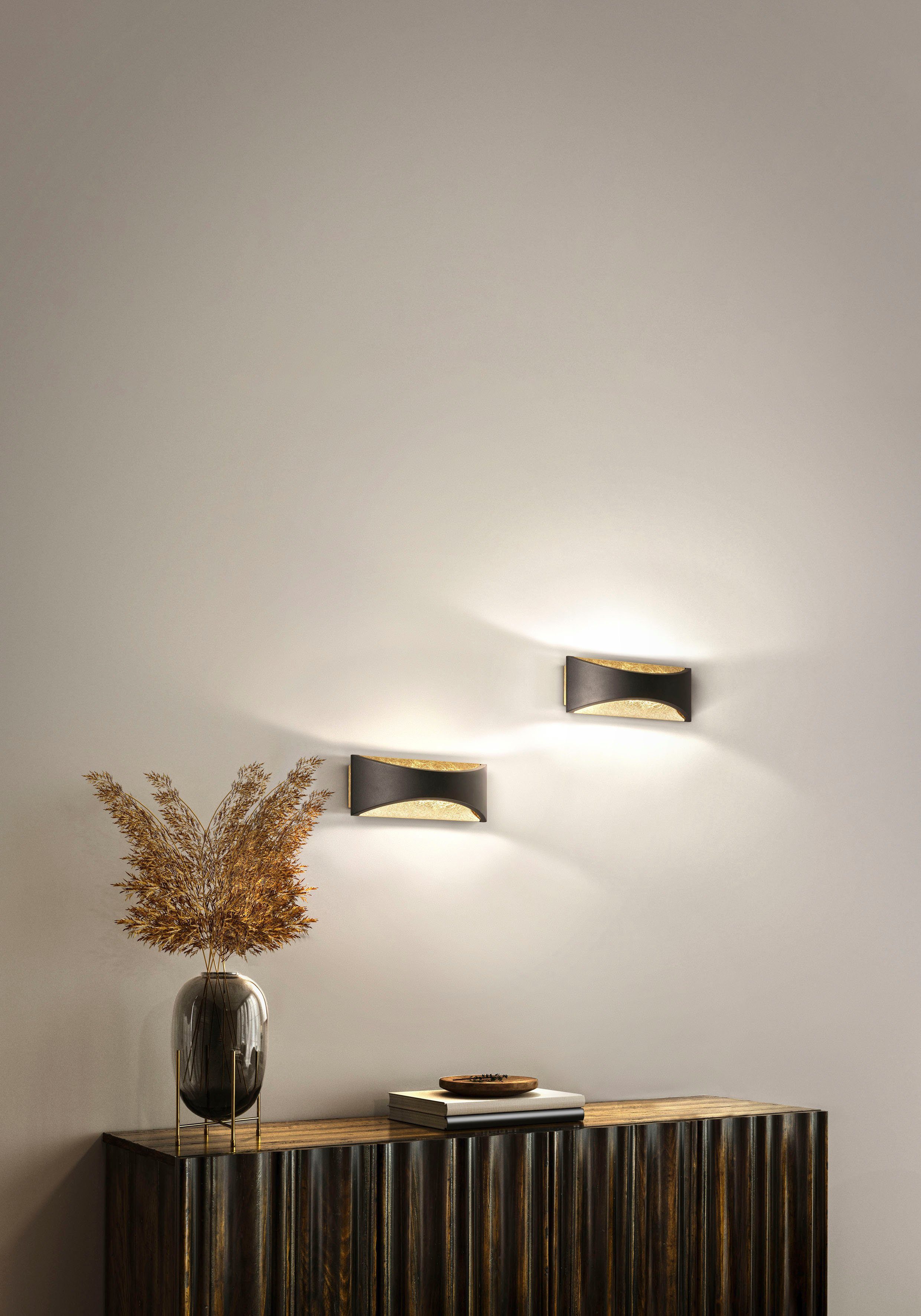 FISCHER & HONSEL Wandleuchte Rio, LED fest integriert, langlebige LED