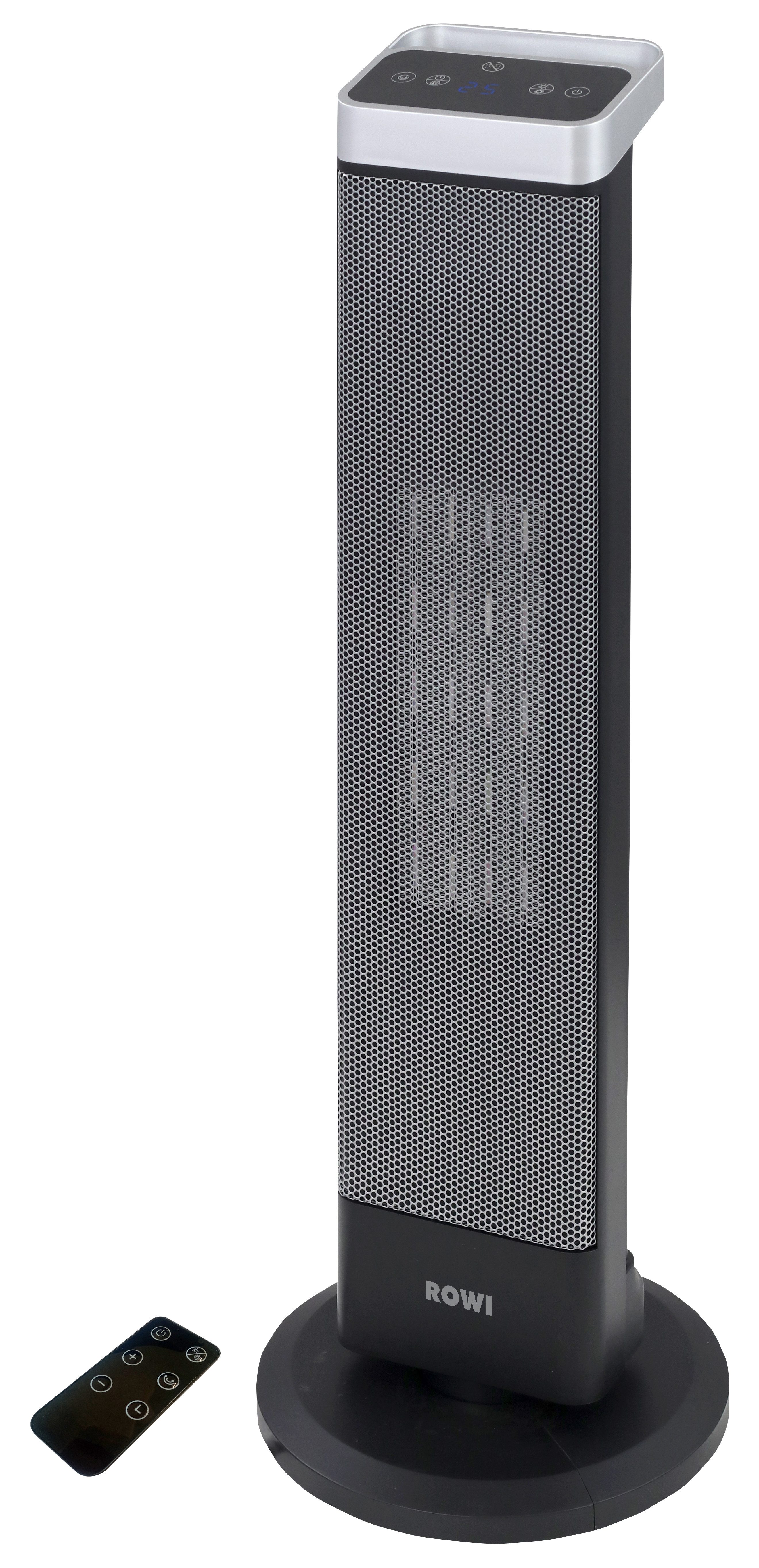 ROWI Keramikheizlüfter HKT 2000/2/2 OFT, 2000 W, mit Display & Fernbedienung