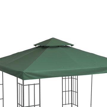 Outsunny Pavillonersatzdach Ersatzdach für Metallpavillon