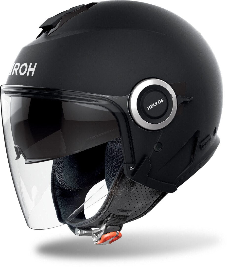 Airoh Motorradhelm Helyos Color 06 Jethelm, vorbereitet für Kommunikationssystem,integriertes Sonnenvisier