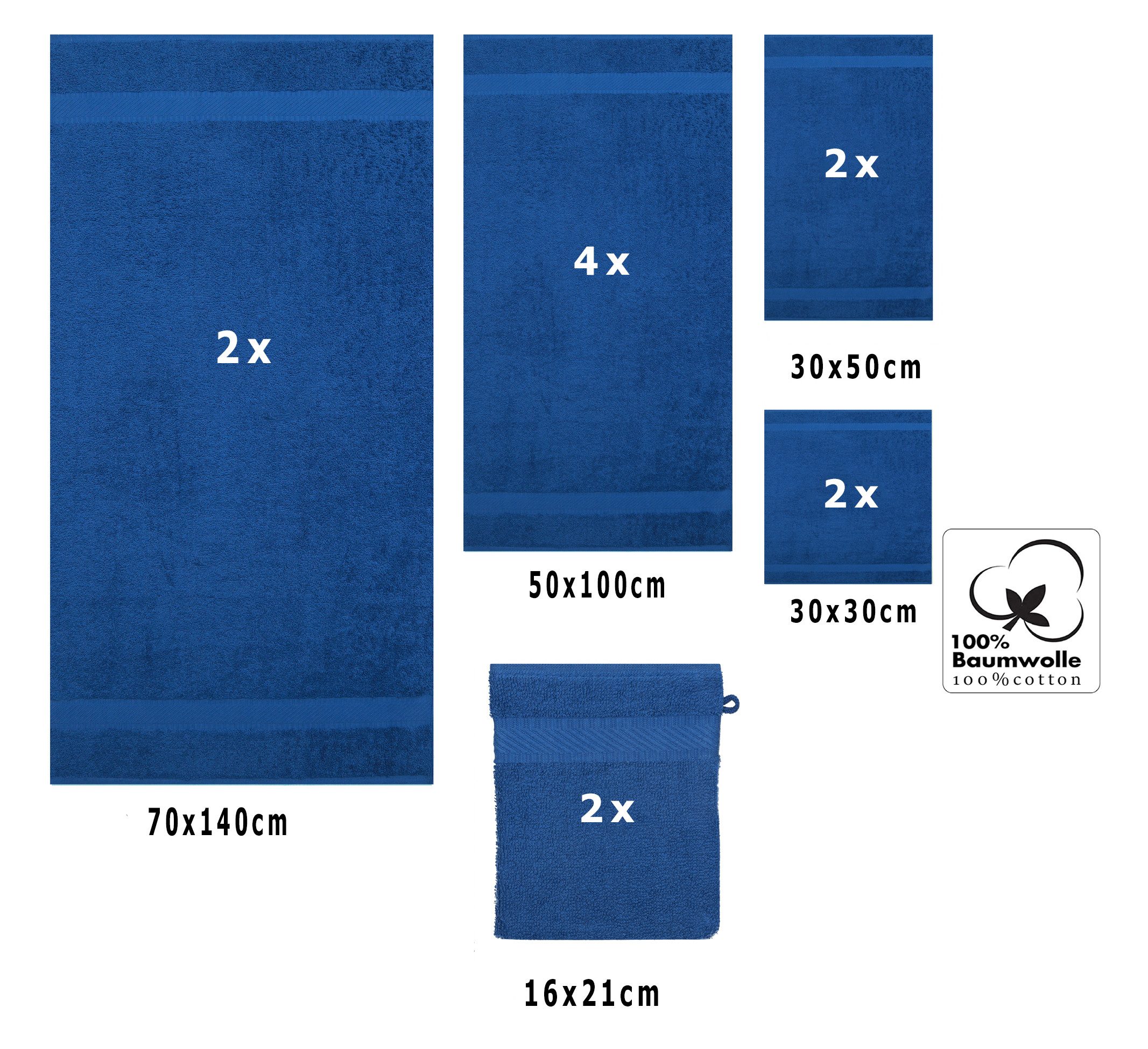 Betz Handtuch Set 12-TLG. Handtuch-Set Palermo, günstig online kaufen