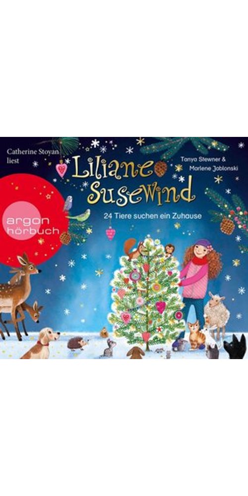 Argon Verlag Hörbuch Liliane Susewind - 24 Tiere suchen ein Zuhause. Das, (1-St)