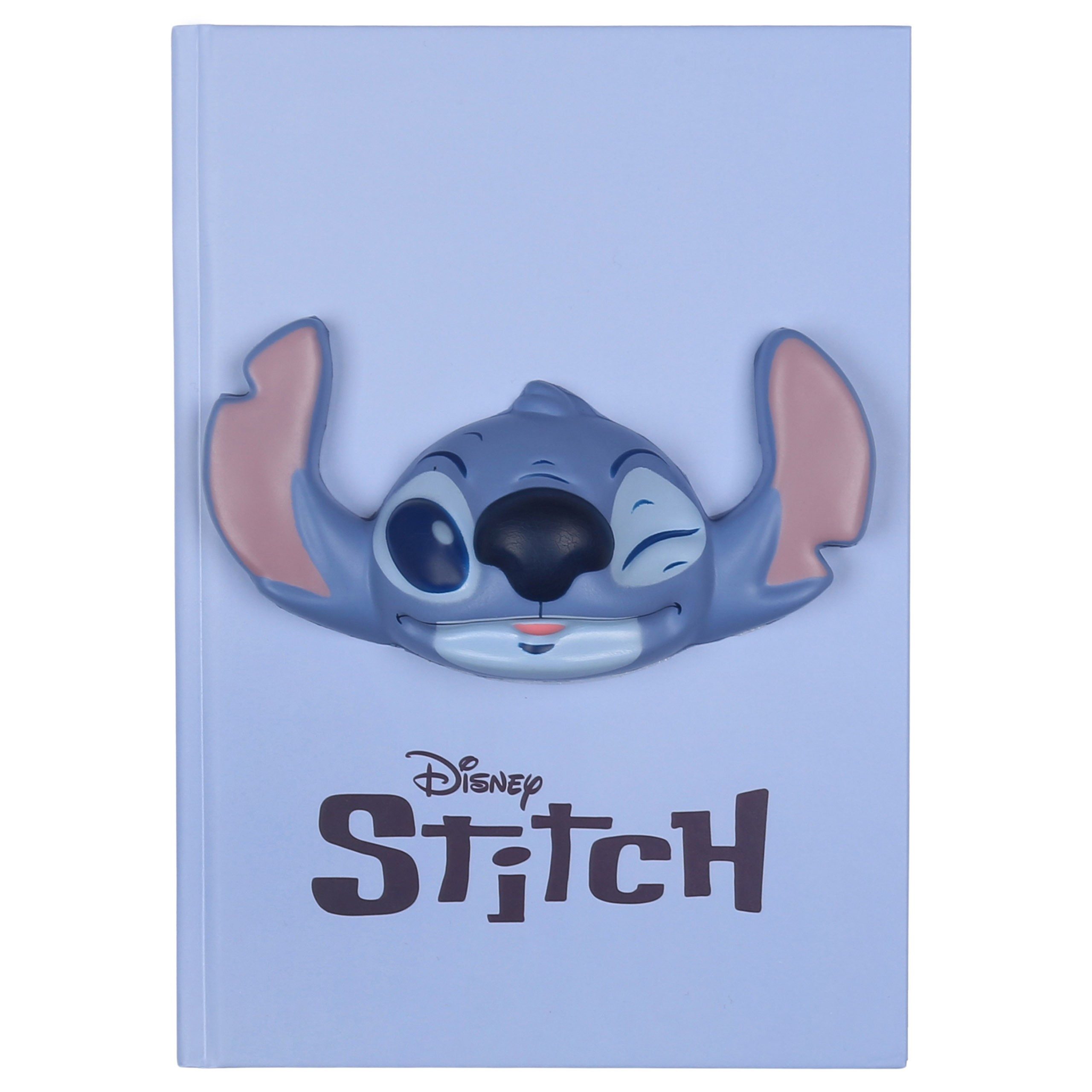 Disney Notizbuch DISNEY Stitch Notizbuch/Notizen mit blauem Einband A5