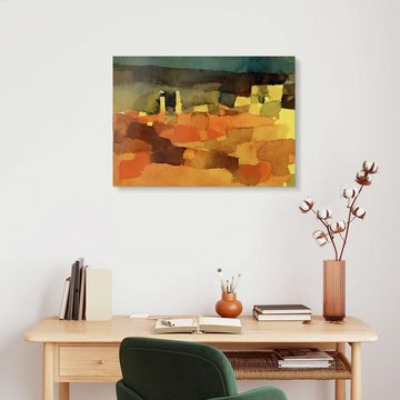 Posterlounge Acrylglasbild Paul Klee, Skizze von Sidi Bou Said, Malerei