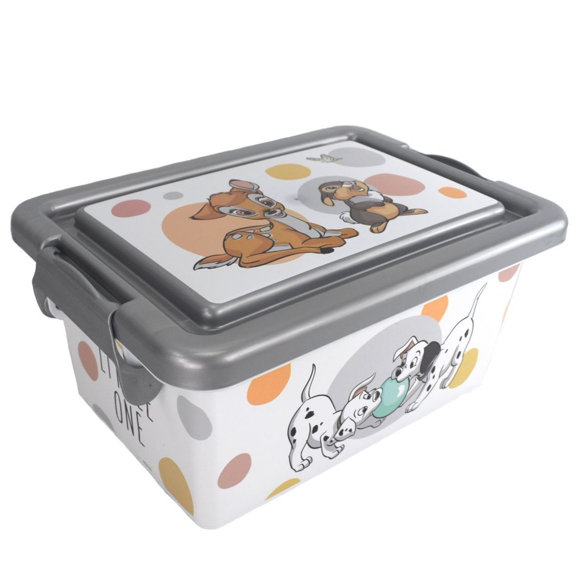 Stor Stapelbox Spielzeugkiste Disney Kinder Zeichentrick Stapelbox Aufbewahrungsbox (1 St), stapelbar, mit Deckel