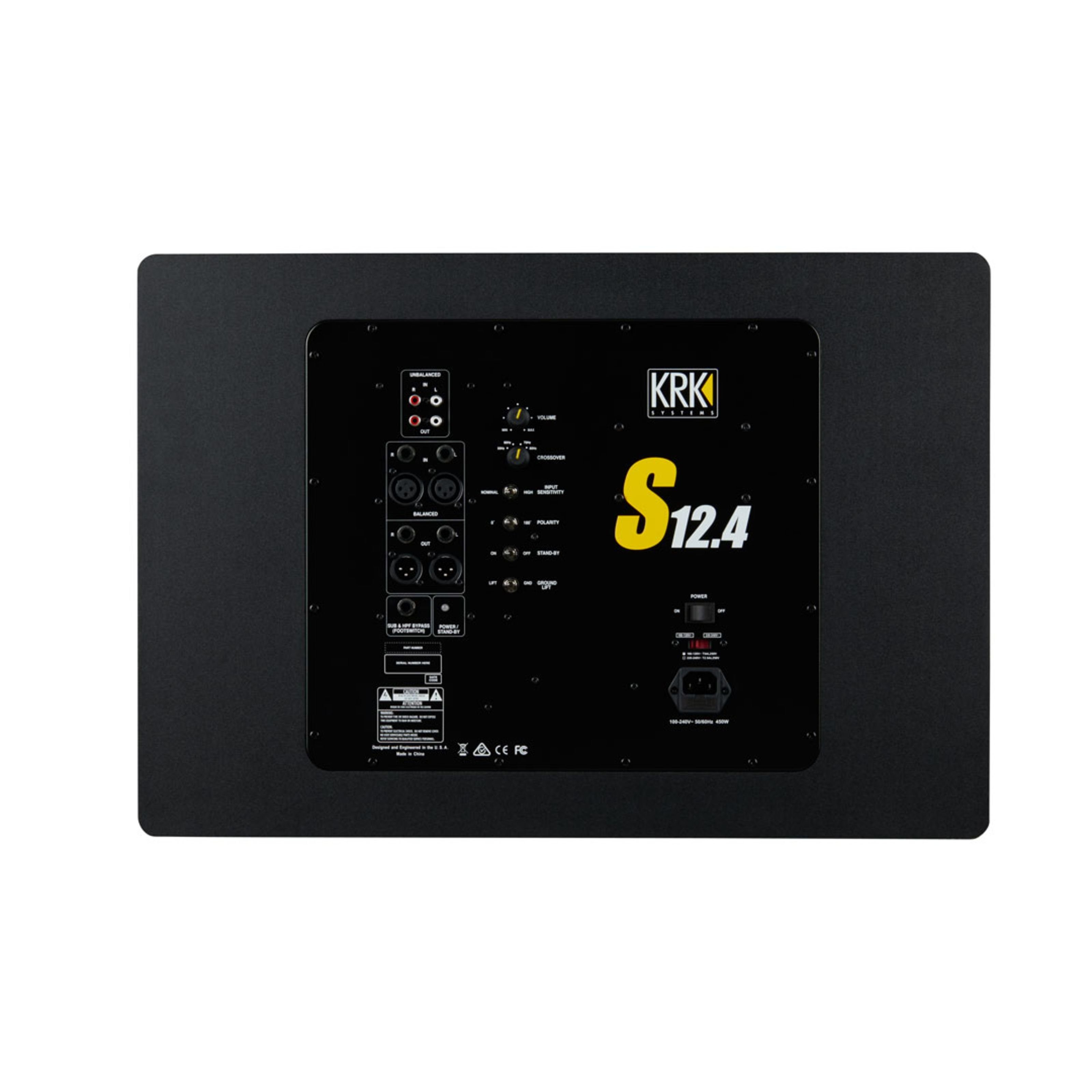 KRK Subwoofer (S12G4 - Studio Subwoofer)