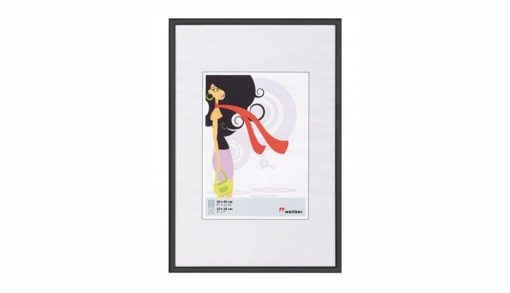 Walther Bilderrahmen Kunststoffrahmen KV050B New Lifestyle 40x50cm schw