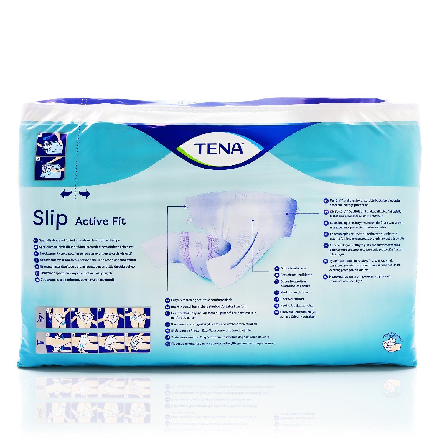 Essity Germany GmbH Inkontinenzslip TENA SLIP Active Fit Maxi M Medium, 24 St