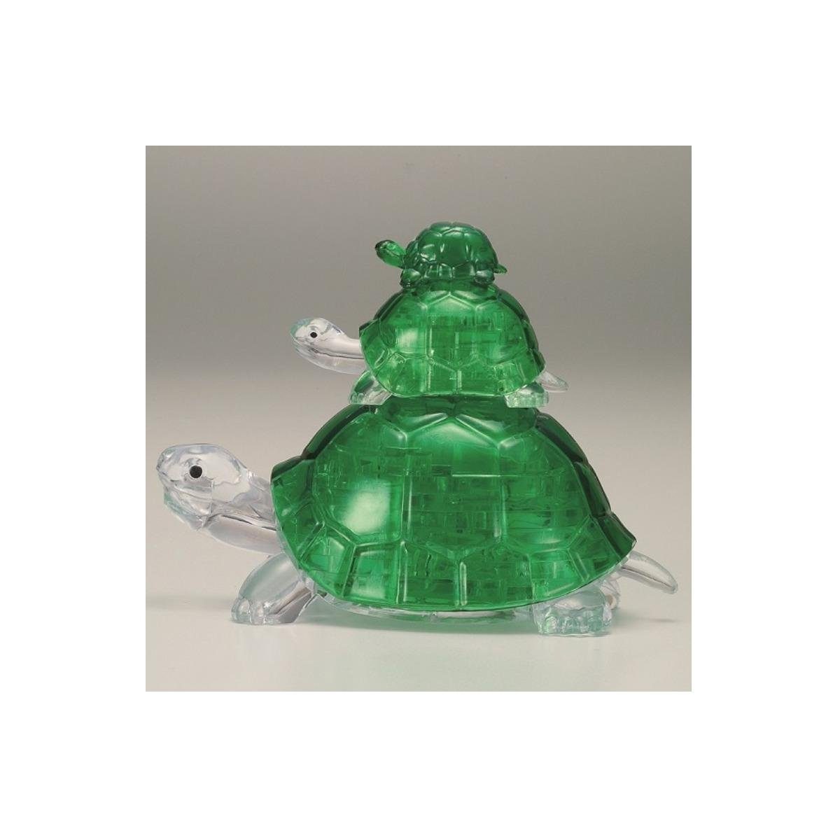 37 HCM59185 HCM Teile,..., 3D-Puzzle - Schildkröten KINZEL 37 3D - Puzzleteile Puzzle: Crystal