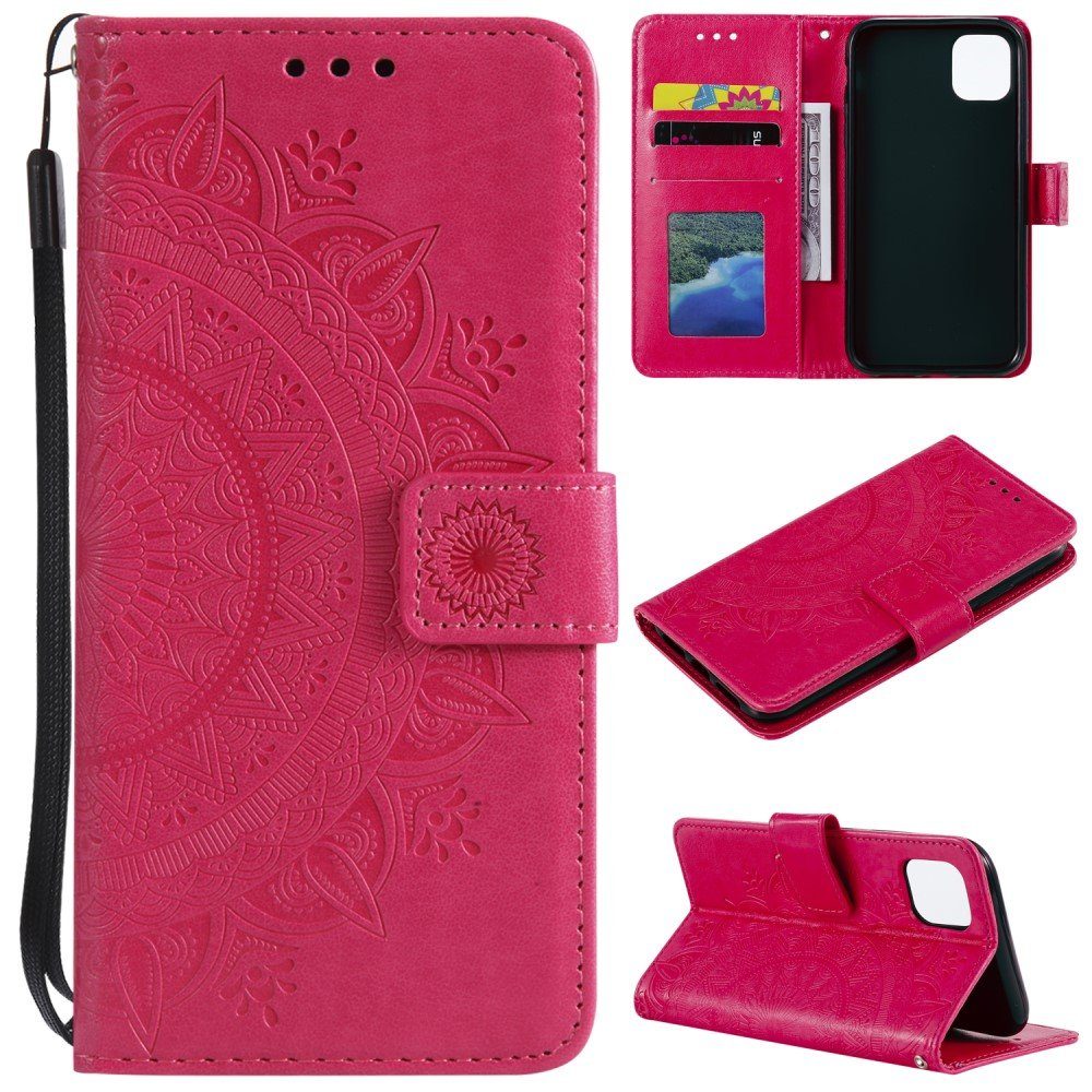 CoverKingz Handyhülle Hülle für Apple iPhone 13 Pro Max Handyhülle Flip Case Cover Tasche 16,95 (6,68 Zoll), Klapphülle Schutzhülle mit Kartenfach Schutztasche Motiv Mandala
