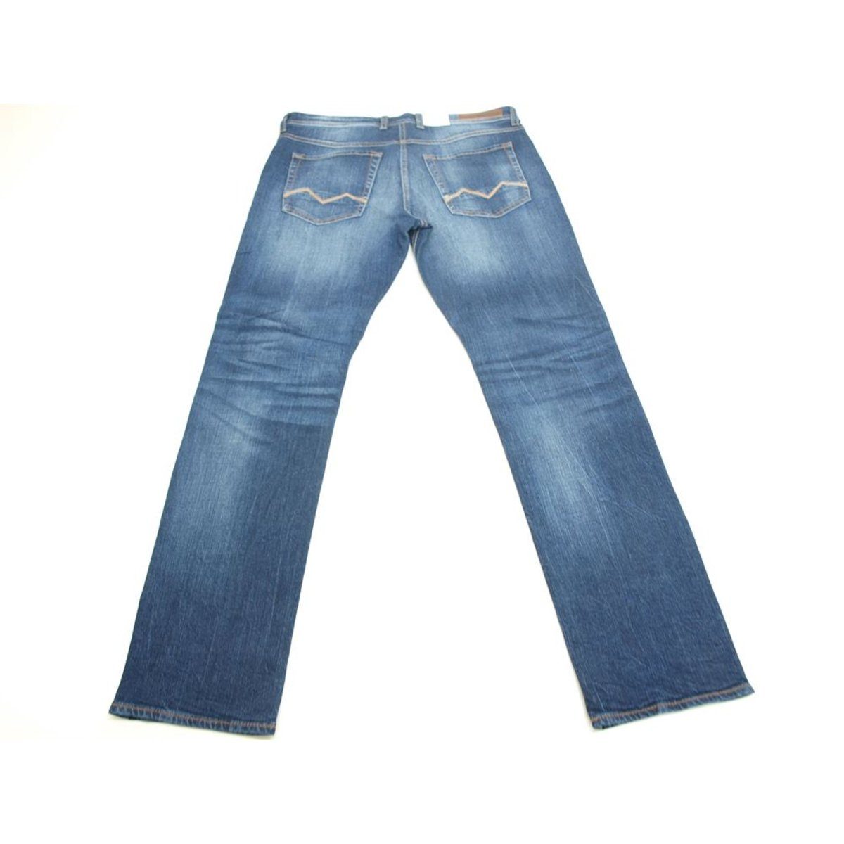 Shorts (1-tlg) MAC regular blau