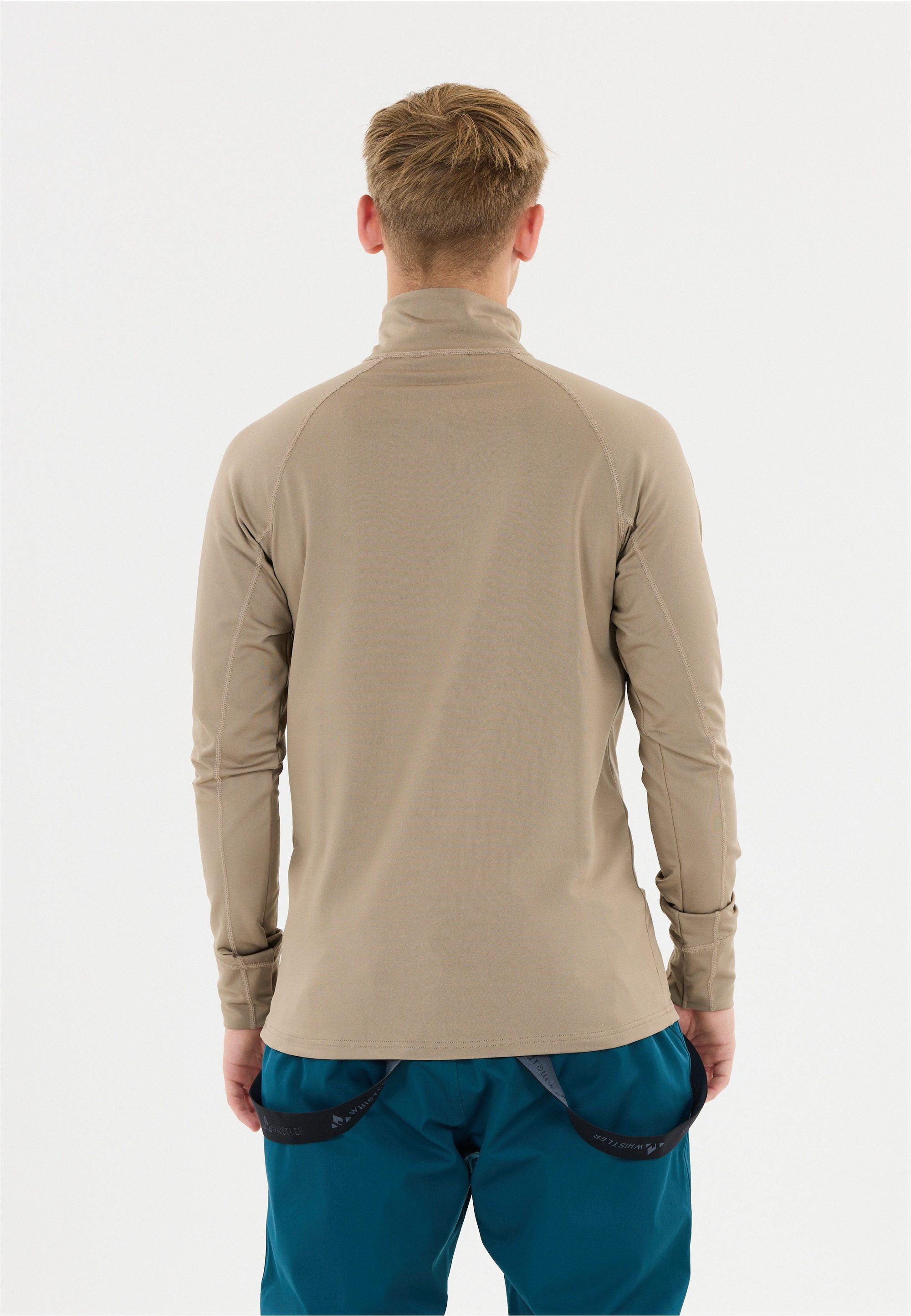 WHISTLER Langarmshirt Baggio (1-tlg) mit hochabschließendem Kragen