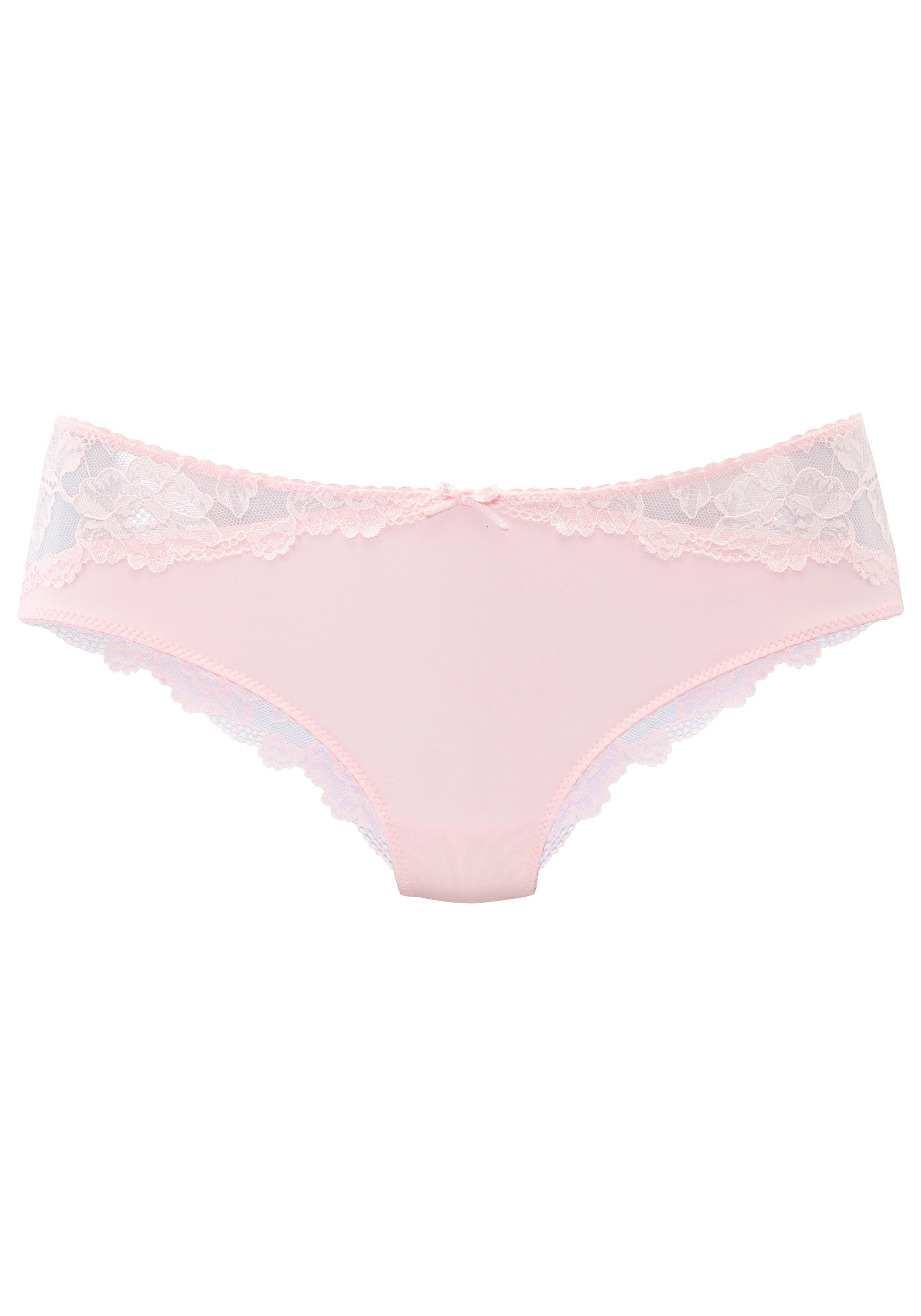 LASCANA Tanga "Vittoria", mit Spitzeneinsätzen günstig online kaufen