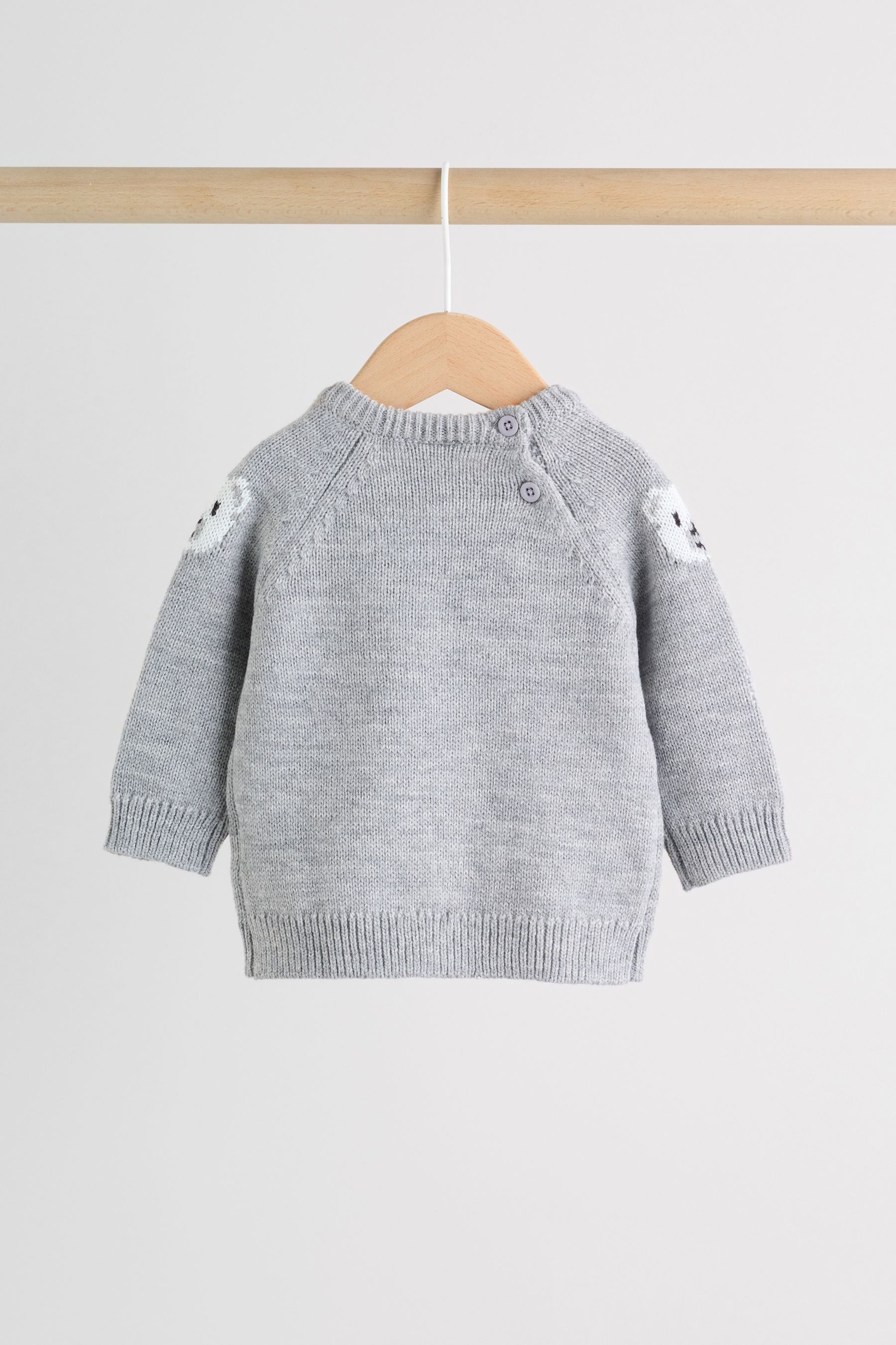 Next Top & Leggings Gestricktes Baby-Set mit Pullover und Leggings (2-tlg)