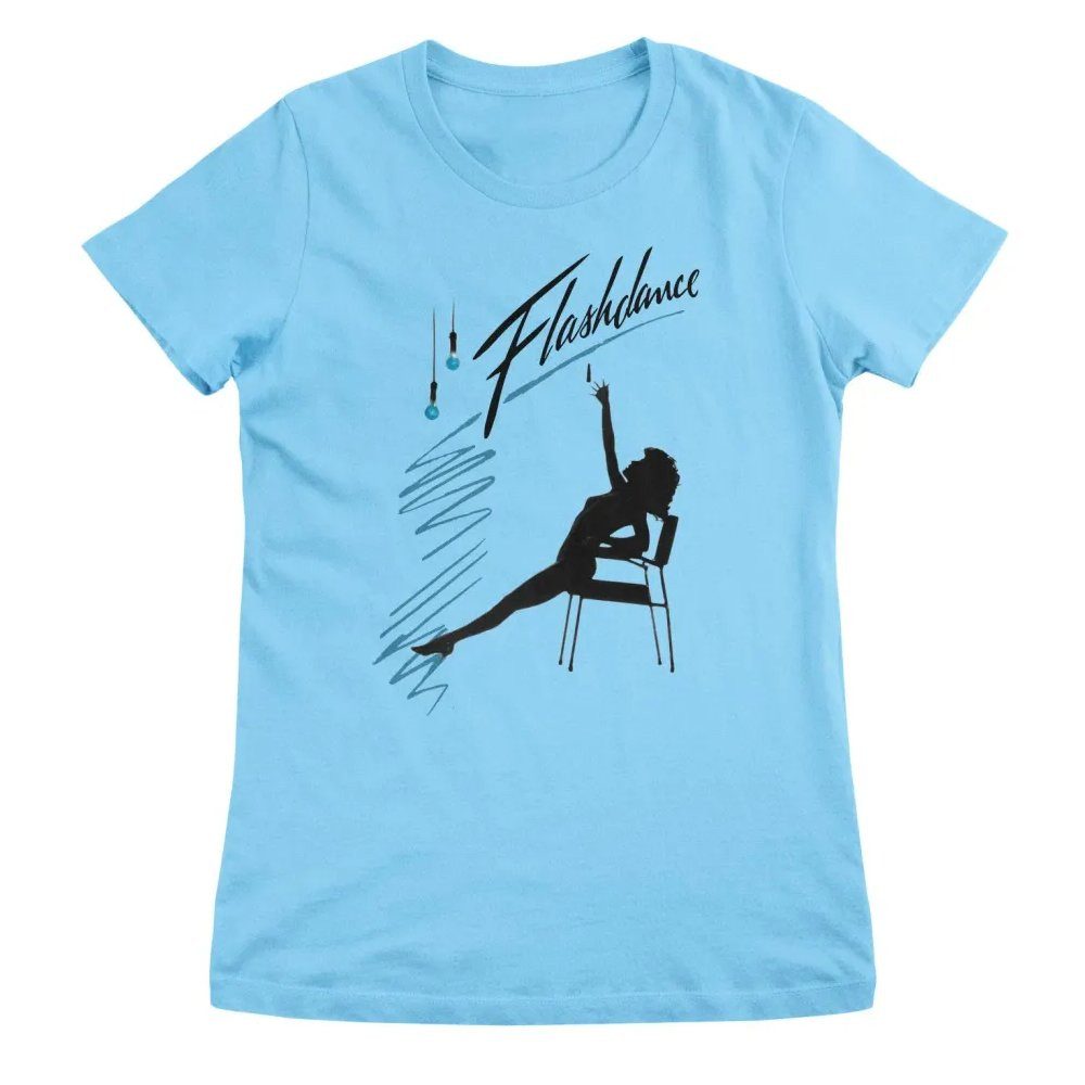 Flashdance T-Shirt Silhouette Flashdance Girly Tee