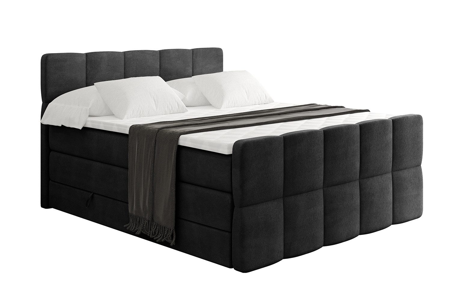 ALTDECOR Boxspringbett LIRO-Z KING (Multipocket-Matratze H4, günstig online kaufen