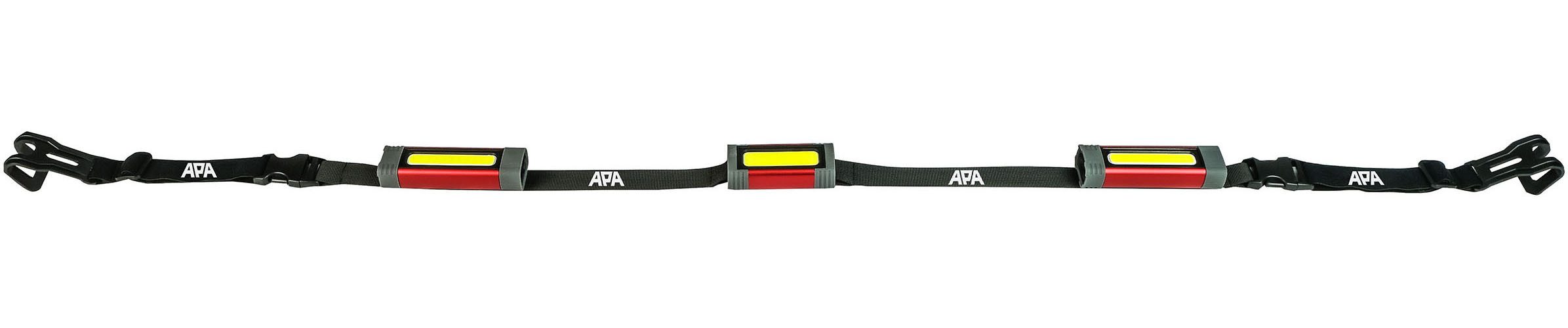 APA Arbeitsleuchte Triple Strap Arbeitsleuchte, Ein-/Ausschalter, LED fest integriert, warmweiß - kaltweiß