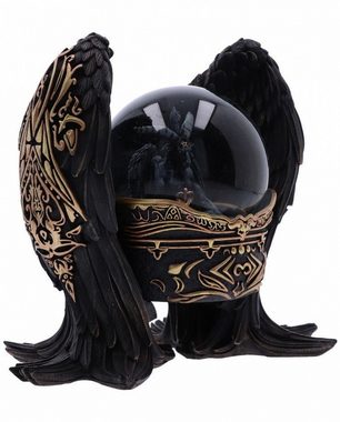 Horror-Shop Dekofigur Antike Gotik Baphomet Schneekugel als Deko 22,5cm