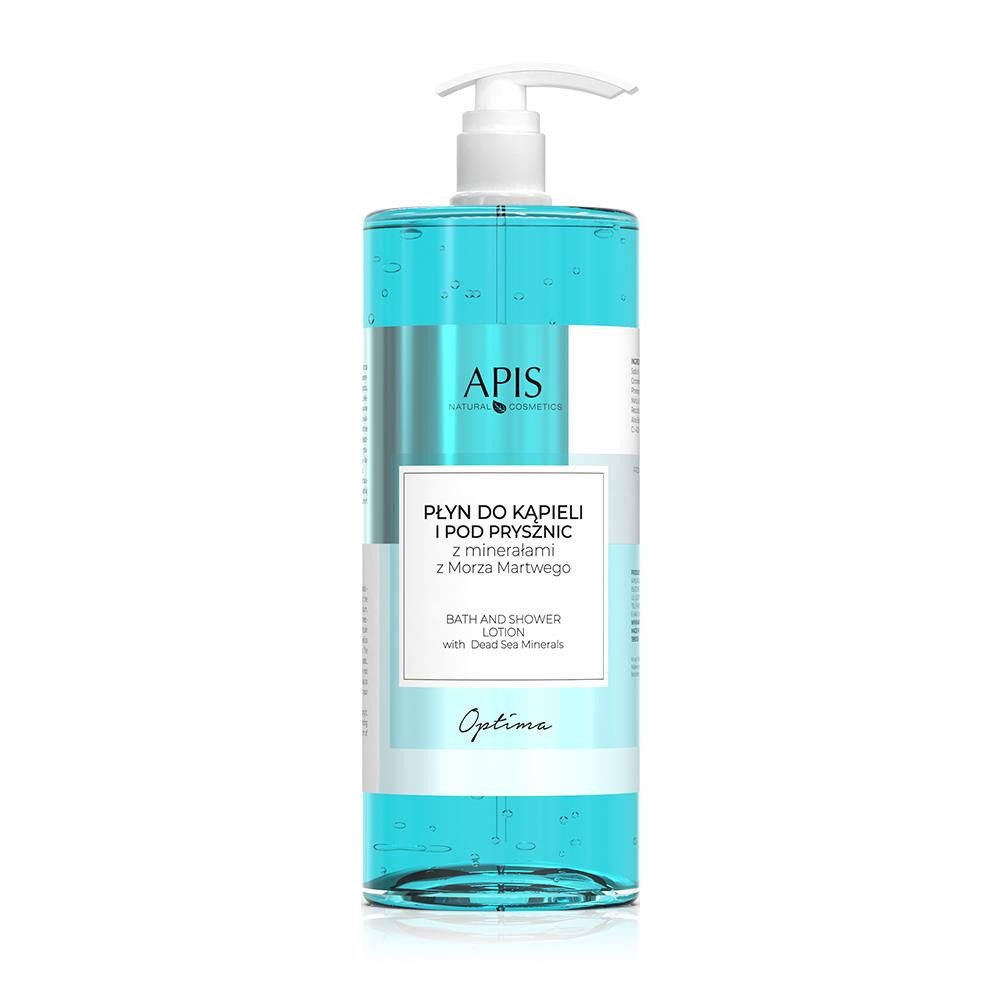 Apis Natural Cosmetics Körpergel APIS OPTIMA, Duschgel mit Mineralien aus dem Toten Meer 1L