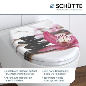 Schütte WC-Sitz Wellness, Duroplast, mit Absenkautomatik und Schnellverschluss