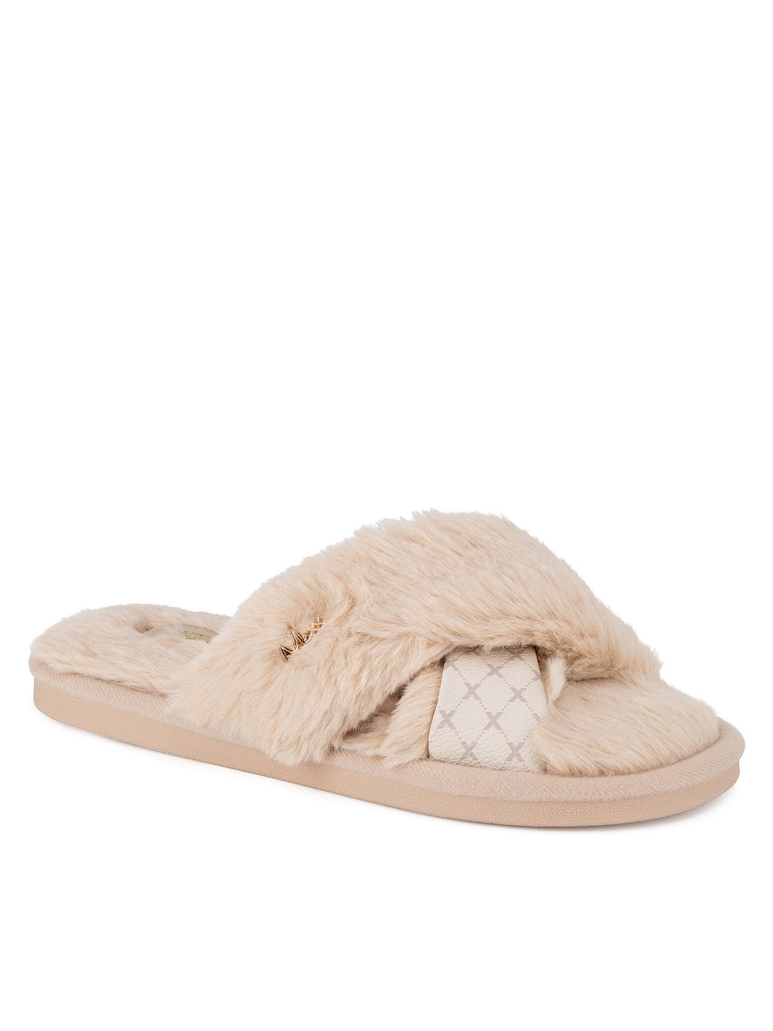 Mexx Mexx Damen-Hausschuhe beige MI002004343W Hallenschuh – Bild 2 von 5