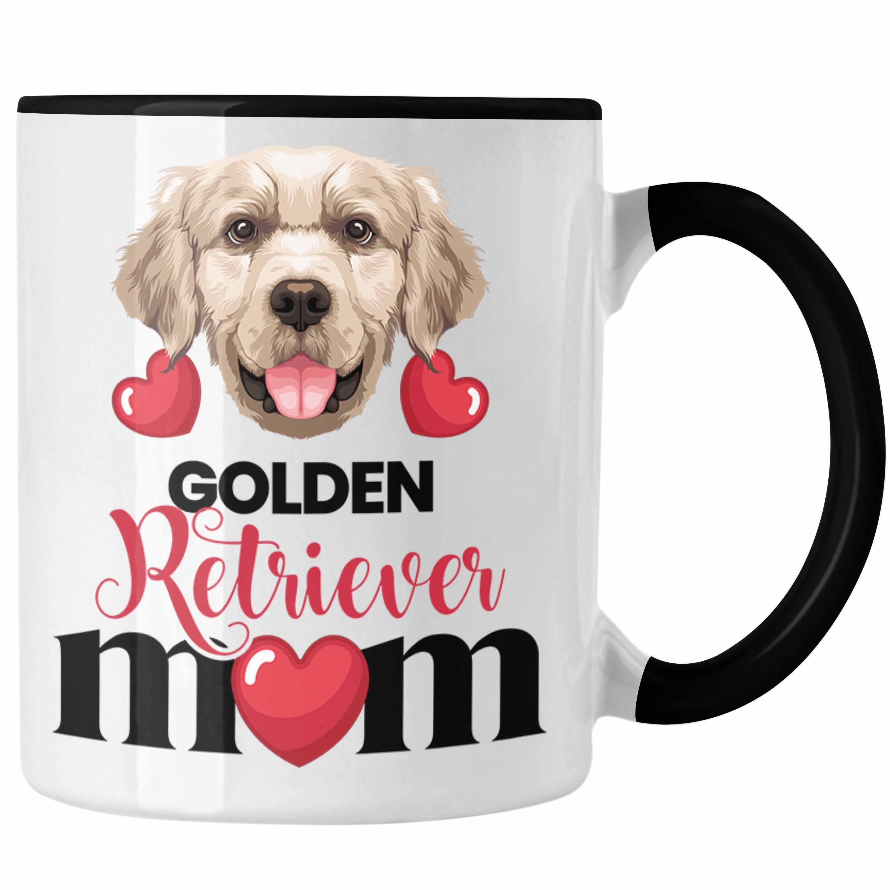 Mom Lustiger Schwarz Besitzer Mama Tasse Gesc Geschenk Tasse Golden Retriever Trendation Spruch