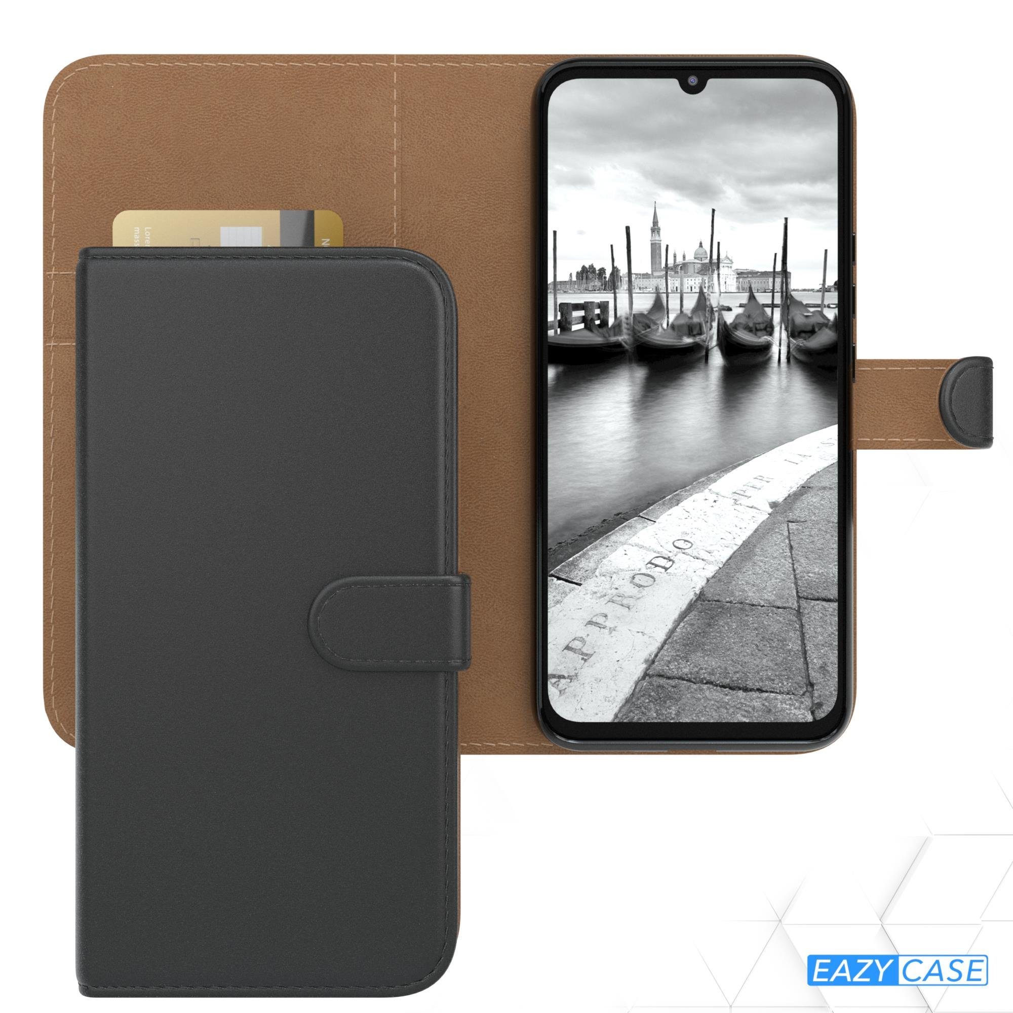 EAZY CASE Handyhülle Uni Bookstyle für Xiaomi Mi 10 Lite 5G 6,57 Zoll, Schutzhülle mit Standfunktion Kartenfach Handytasche aufklappbar Etui