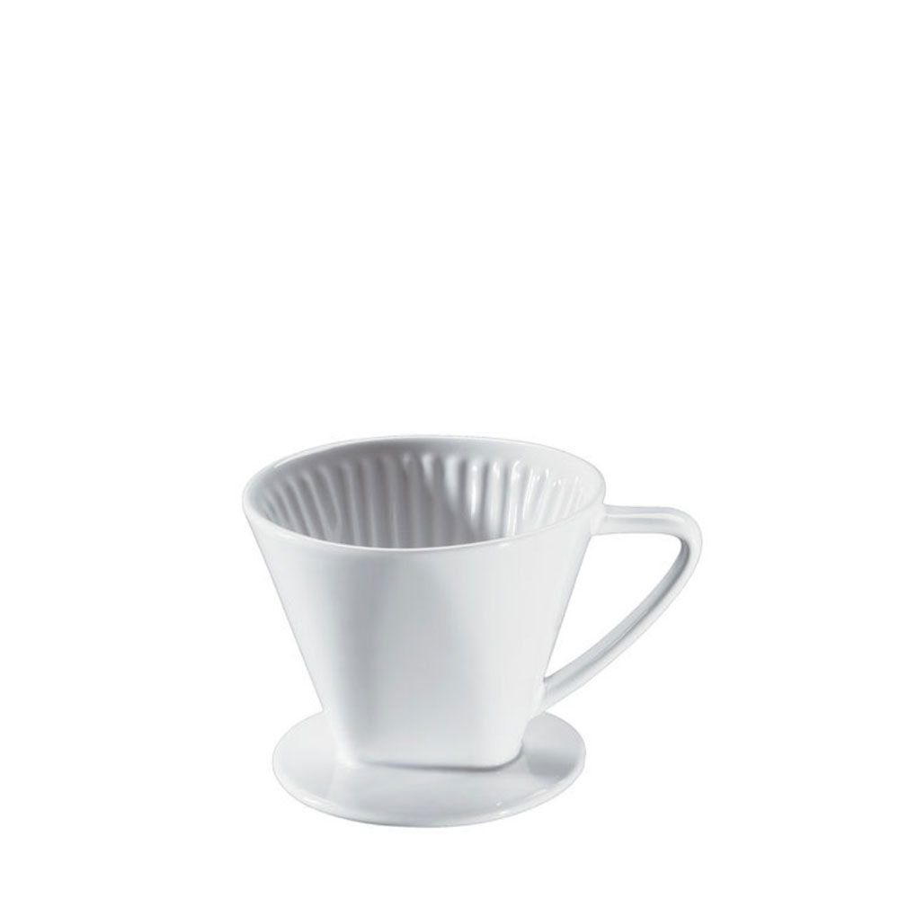 Cilio Espressokocher Cilio, Kaffeefilter, Porzellan Größe 2 weiß