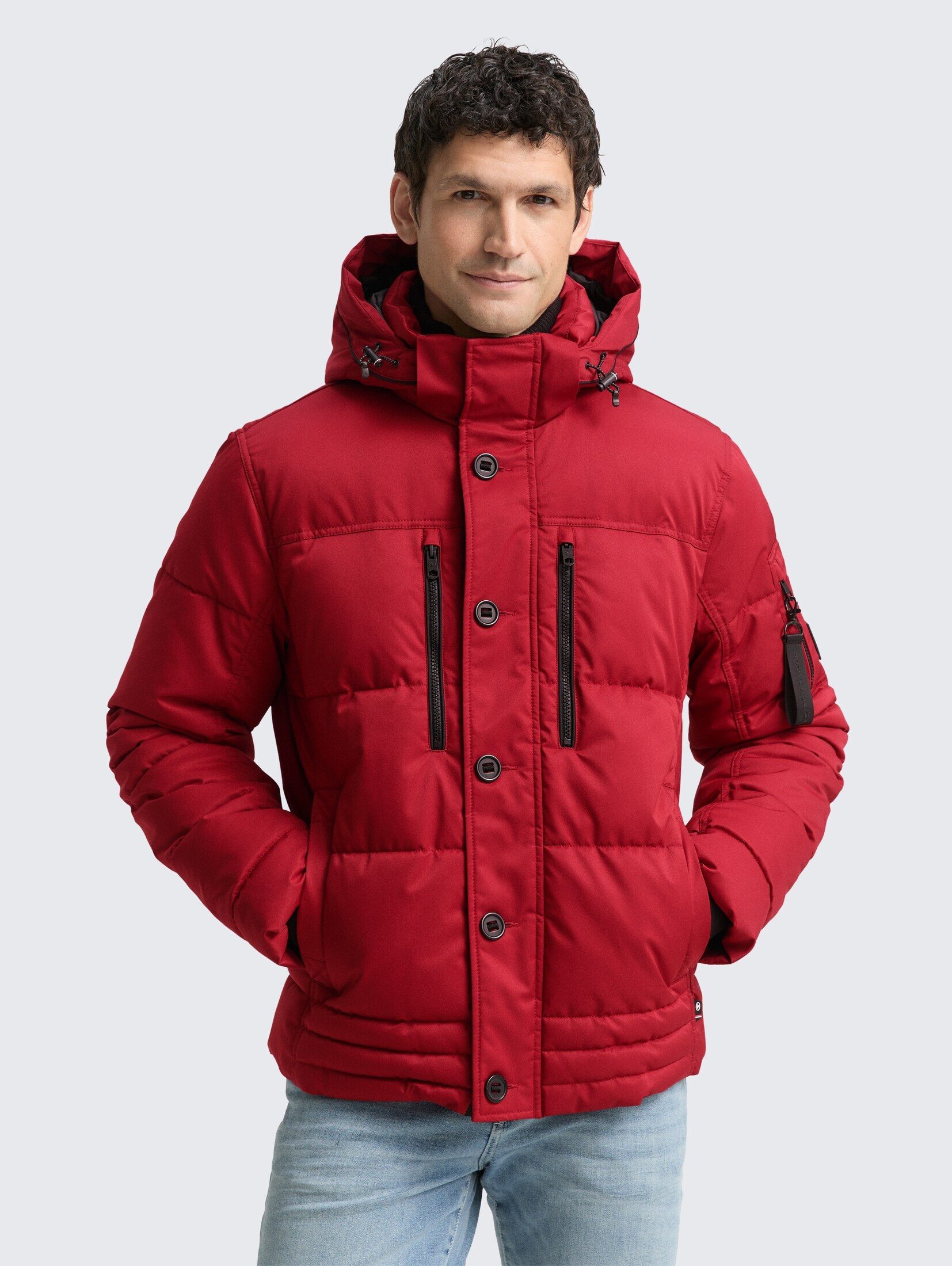 TOM TAILOR Winterjacke Puffer-Jacke mit abnehmbarer günstig online kaufen