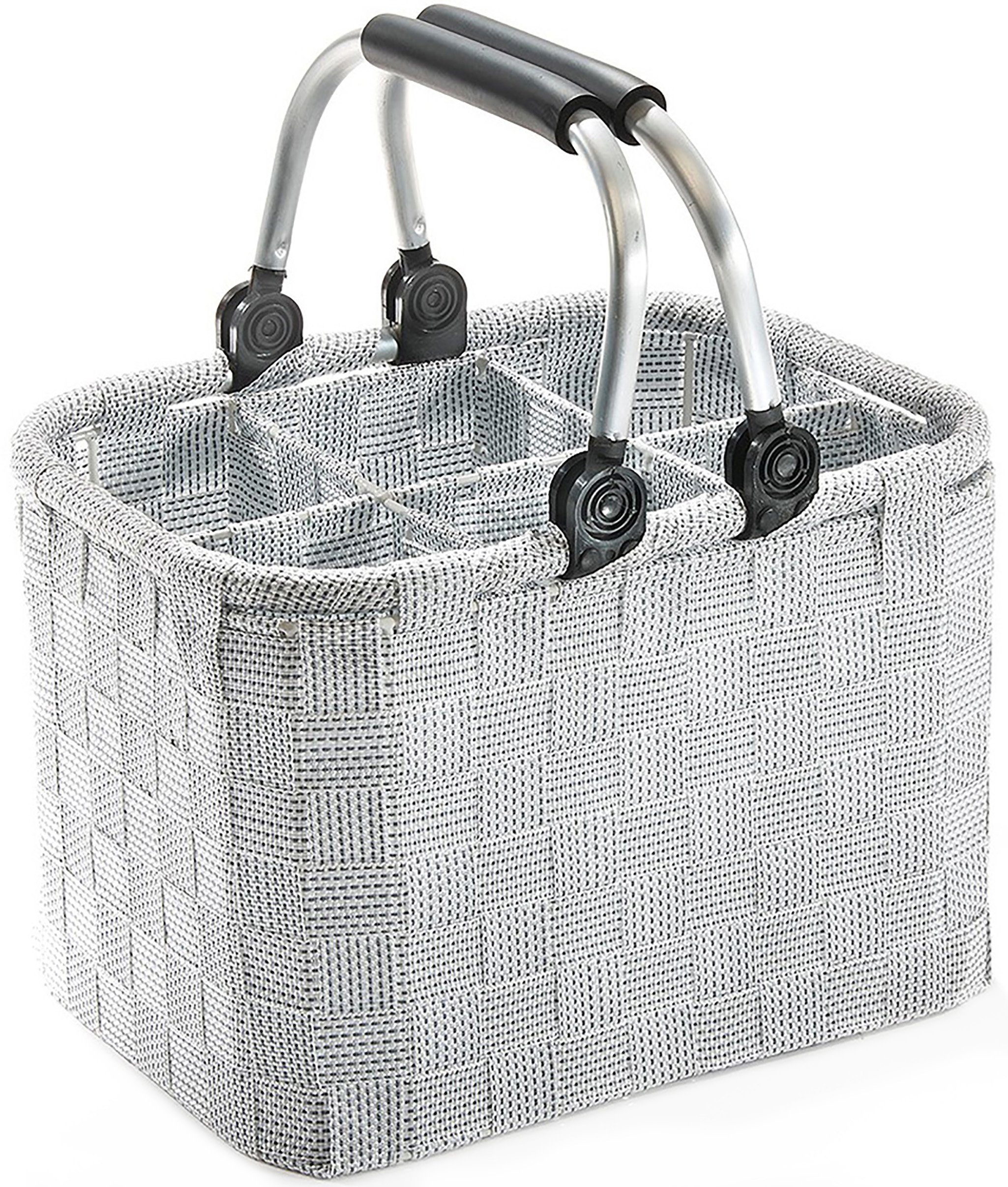 Kobolo Flaschenkorb Flaschenträger aus Nylon für 6 Flaschen white grey günstig online kaufen