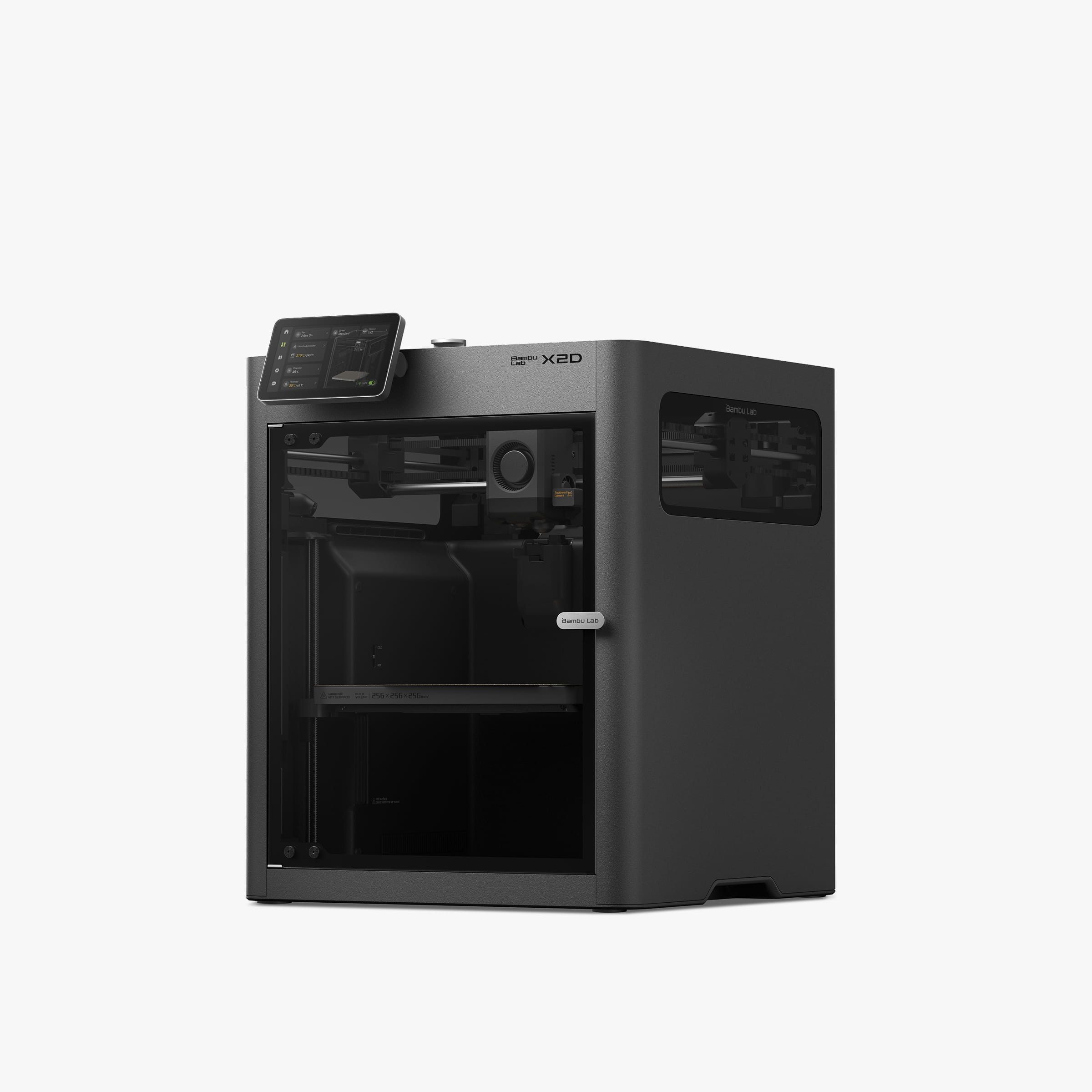Bambu Lab 3D-Drucker Bambu Lab X2D 3D Drucker, Mechanisches Dual-Nozzle-System für schnellen, sauberen Druck
