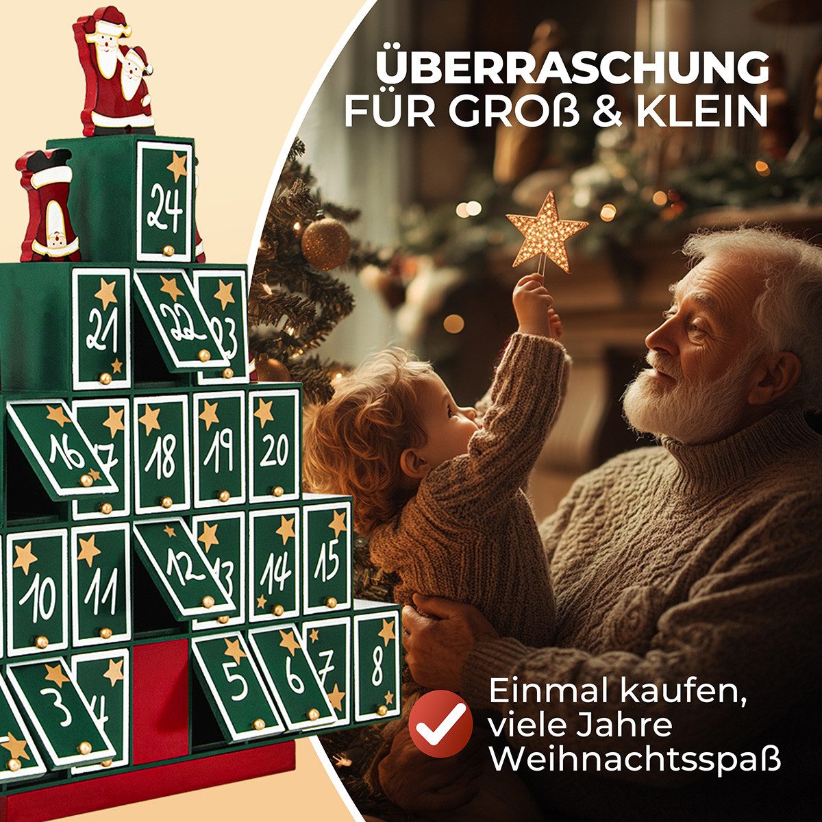 Spielwerk Adventskalender (24-tlg) – Bild 4 von 5