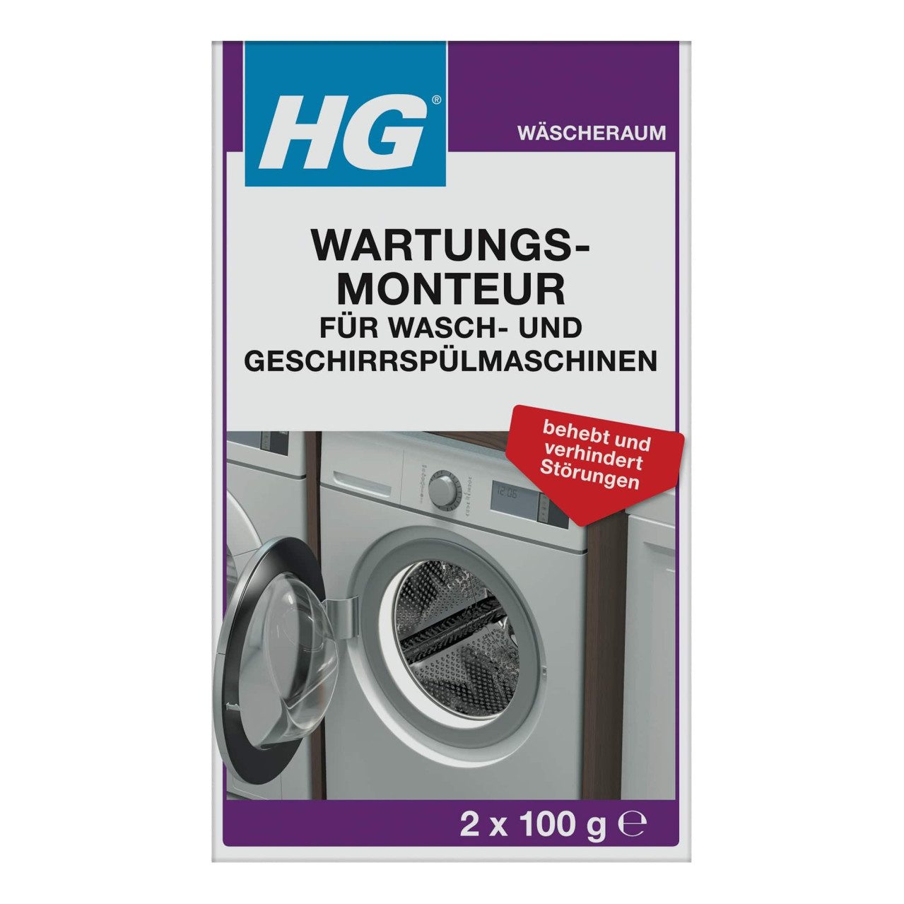 HG International B.V. HG Wartungsmonteur für Wasch & Waschmaschinenpflege