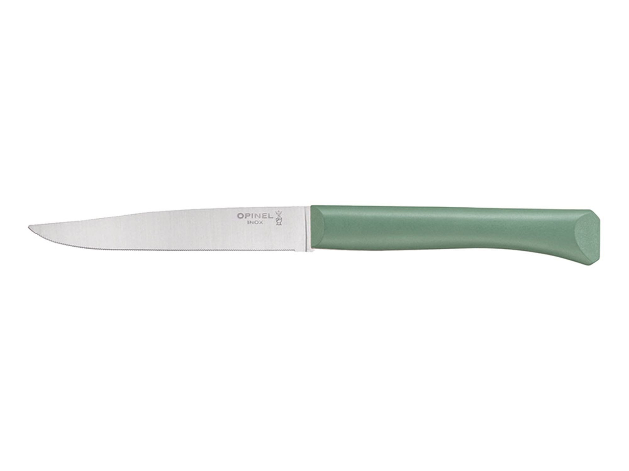Opinel Kochmesser Opinel Bon-Appétit Plus 12er-Set Tafelmesser „Salbeigrün“ 002195