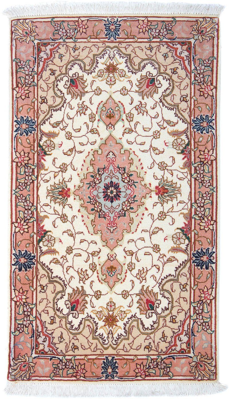 Hochflor-Läufer Yalameh x Medaillon 10 Höhe: rechteckig, scuro mm, morgenland, 194 Handgeknüpft cm, Rosso 80