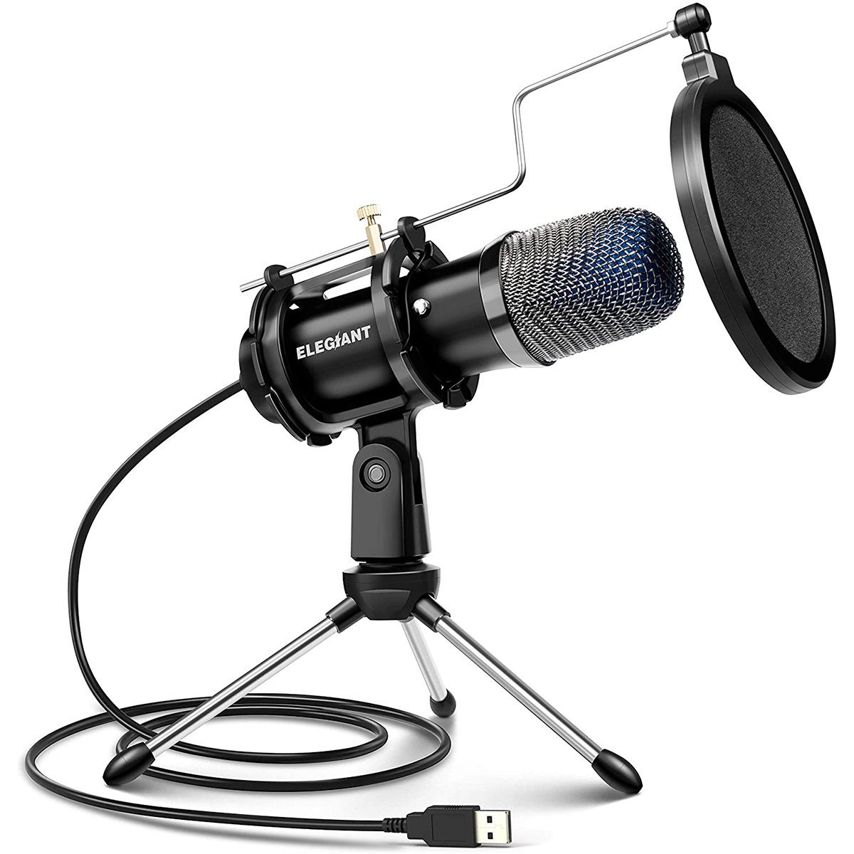 Streaming-Mikrofon Elegiant EGM-04 - Kondensations-Mikrofon