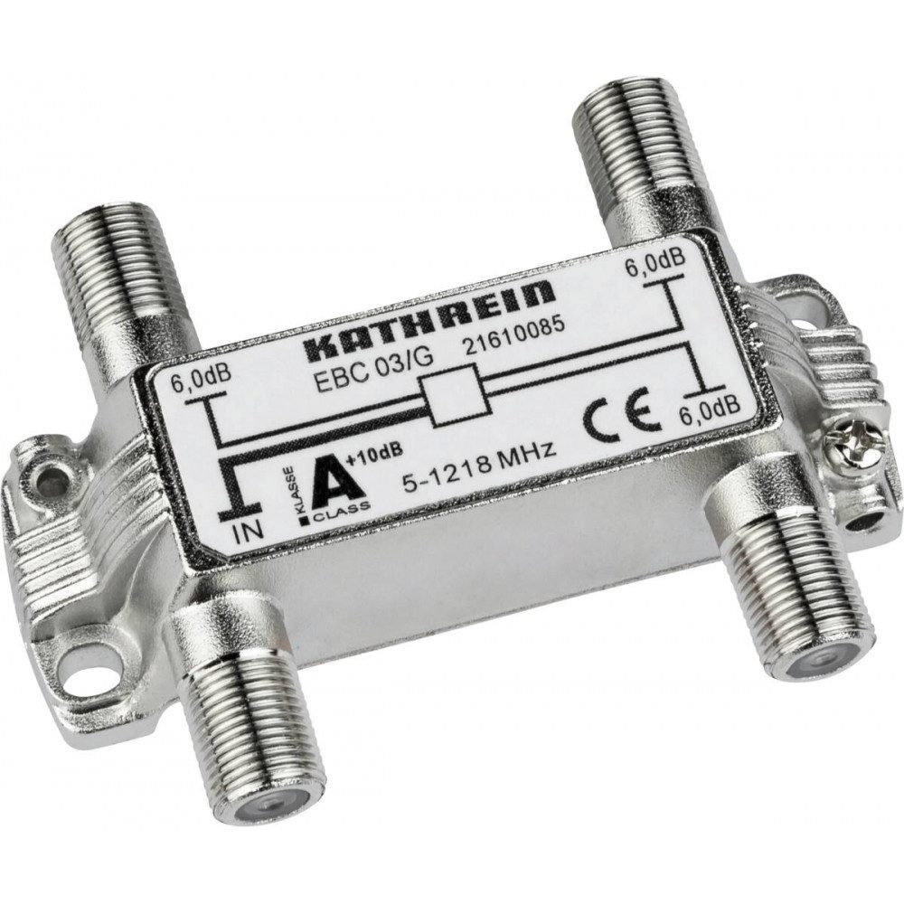 Kathrein EBC 03/G 3-fach Antennenverteiler. Elektro-Kabel