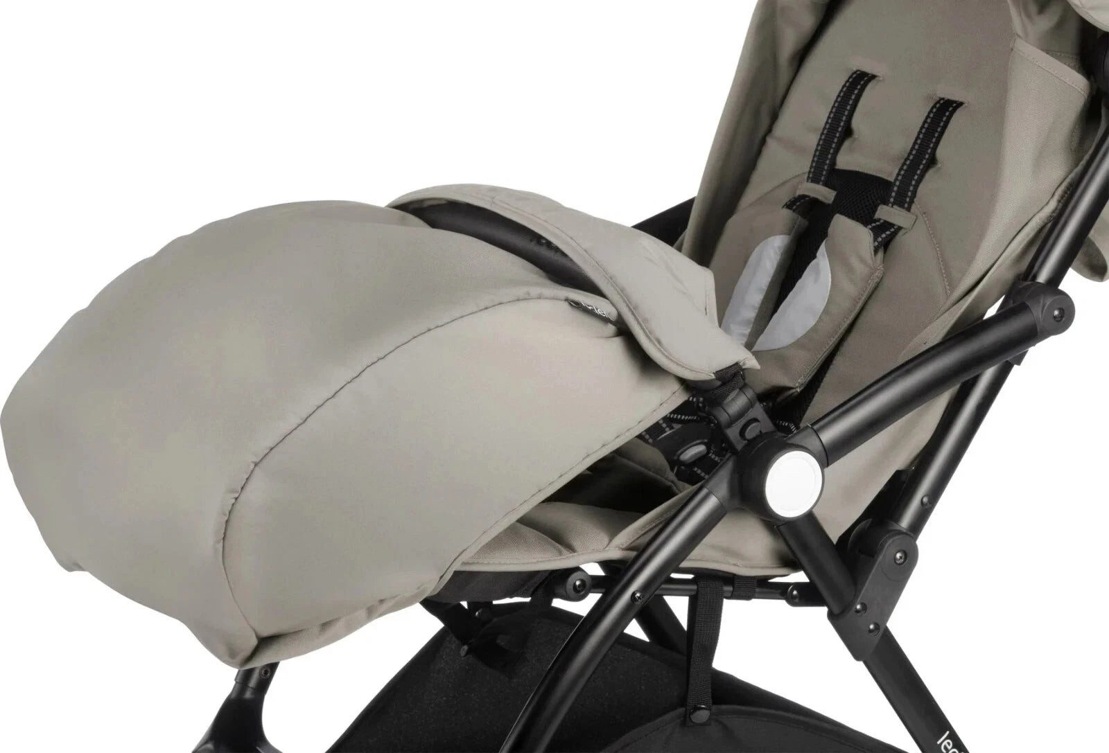 Leclerc Baby Fußsack Quick für Magic Fold Plus & Influencer ab 6 Monaten (Einzelartikel, 1-tlg., passend für Kinderwagen, einfache Befestigung), wasserabweisend, wärmend, Druckknöpfe, pflegeleicht, 100% Polyester