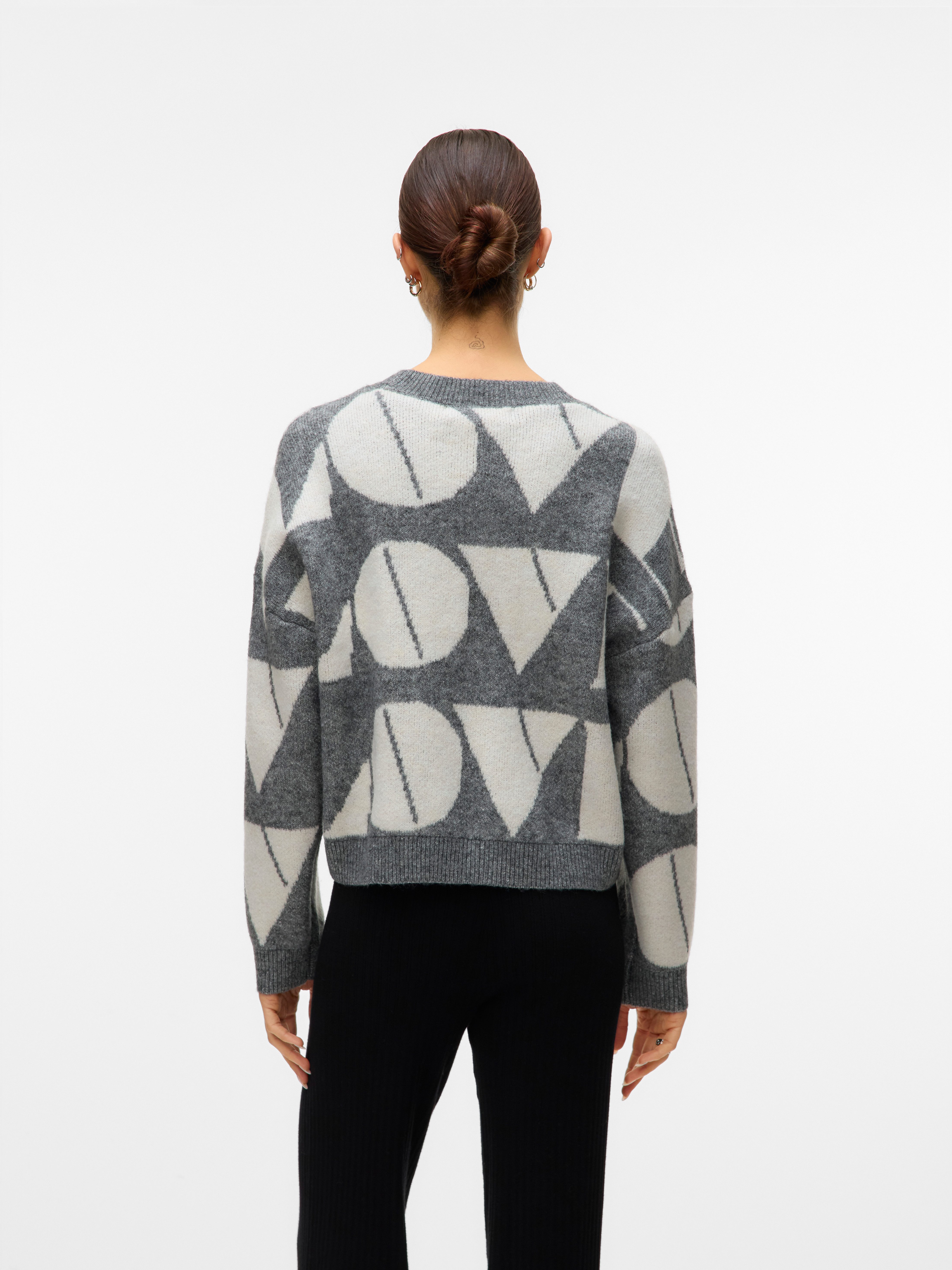Vero Moda Strickpullover VMLOVE LS O-NECK PULLOVER BOO günstig online kaufen