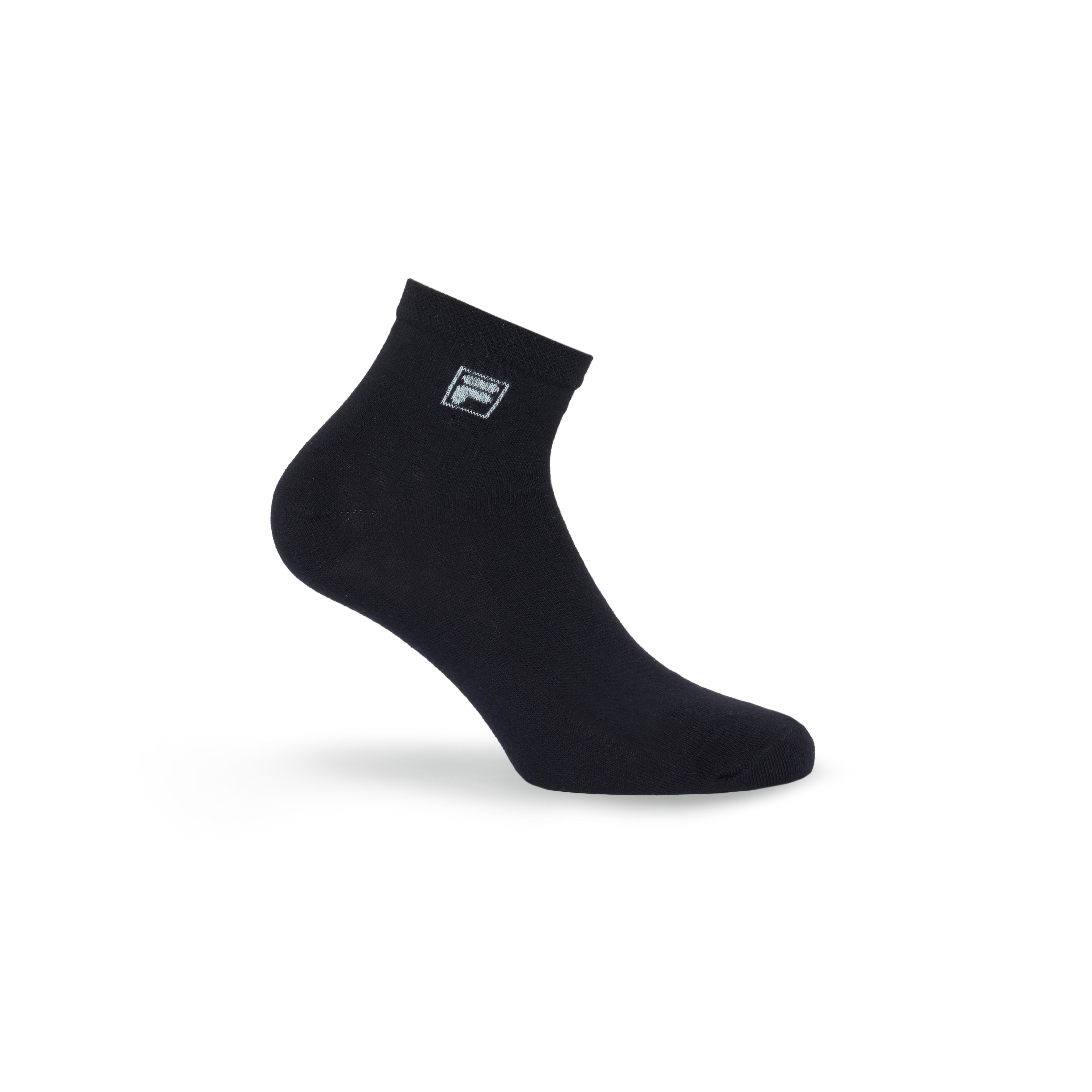 Fila Kurzsocken UNISEX QUARTER PLAIN SOCKS (3-Paar) mit eingestrickem Logo günstig online kaufen
