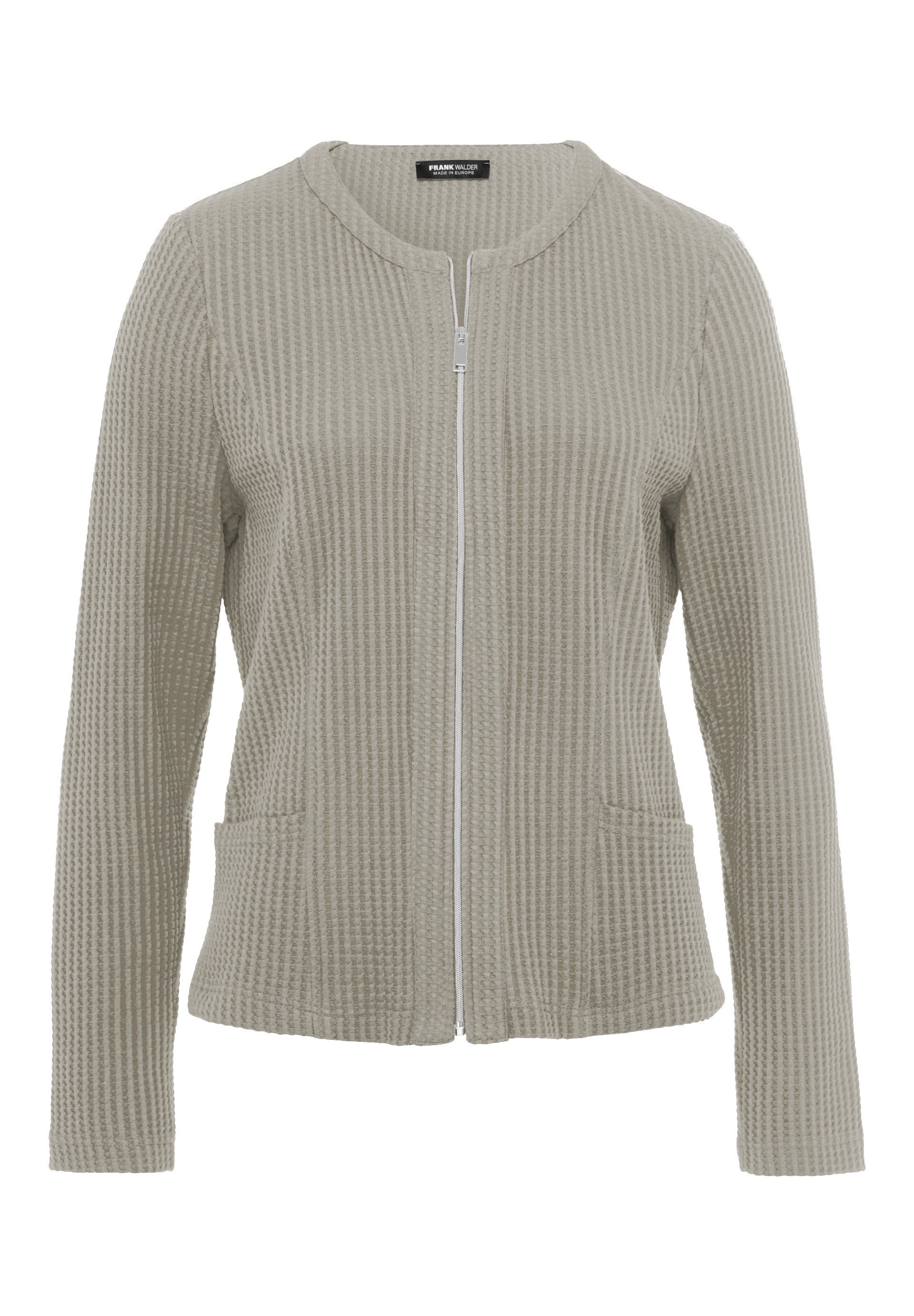 FRANK WALDER Kurzjacke aus Jersey mit Zipp günstig online kaufen