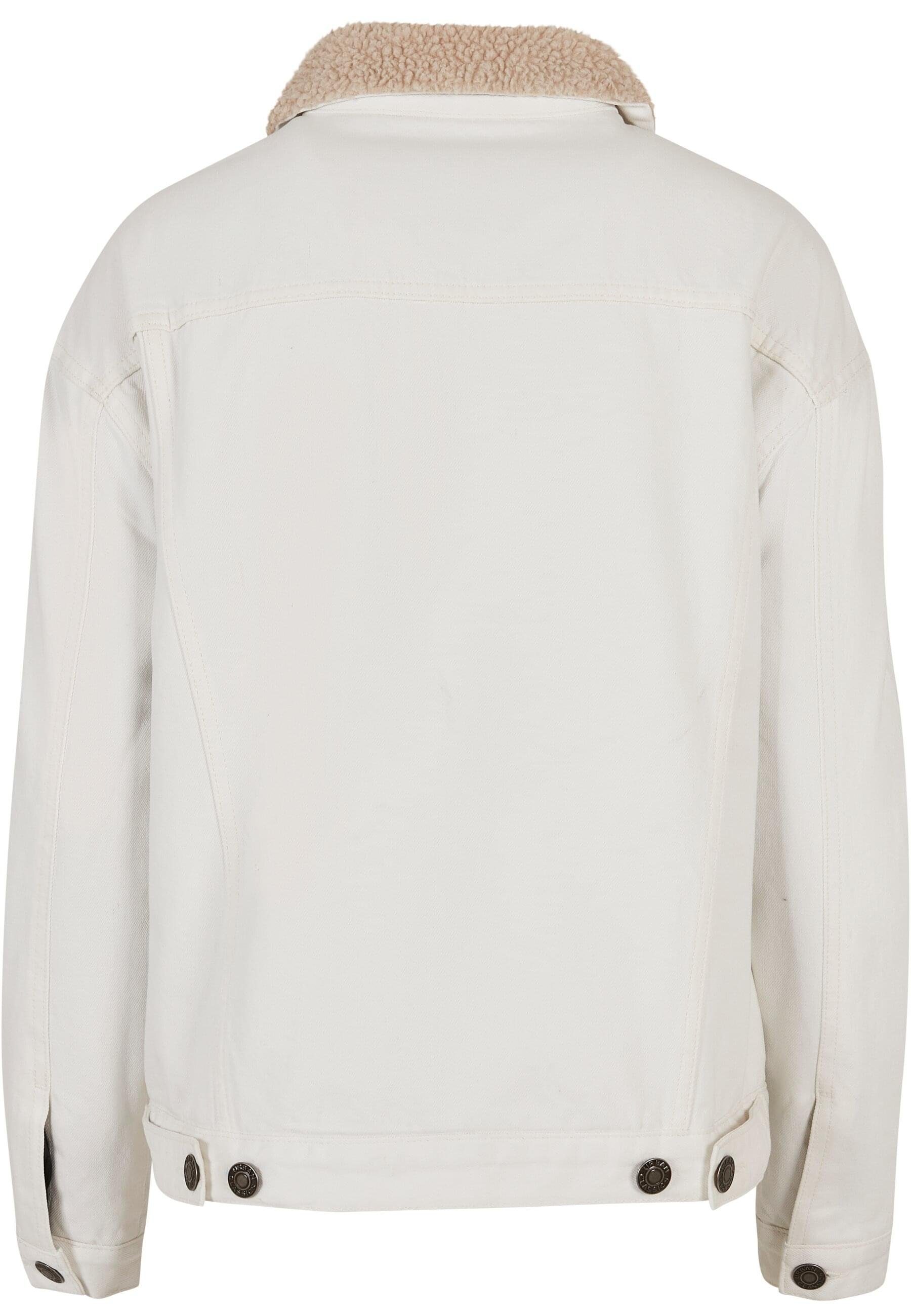 URBAN CLASSICS Jeansjacke Urban Classics Damen Ladies Oversized Sherpa Deni günstig online kaufen