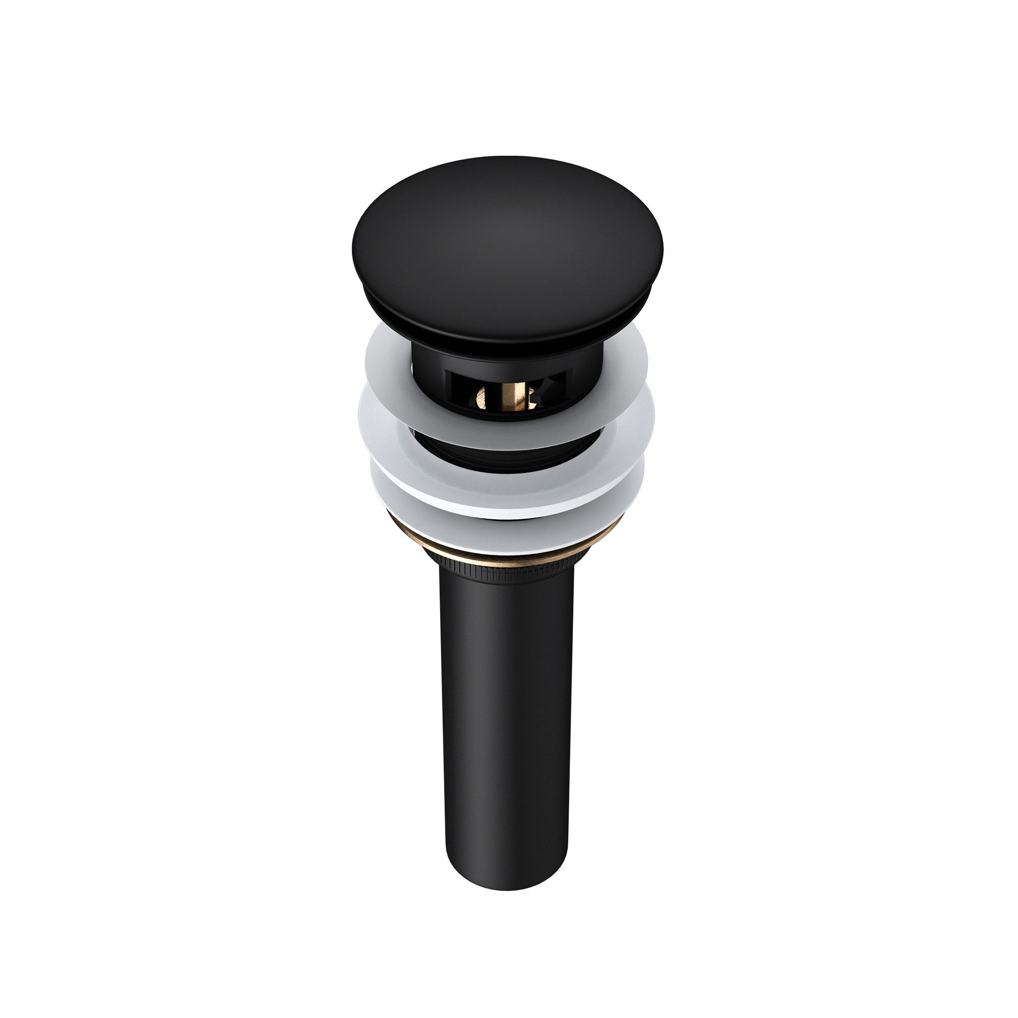 doporro Waschbeckenstöpsel Design Überlauf-Ablaufgarnitur Push-Open Pop-Up- günstig online kaufen