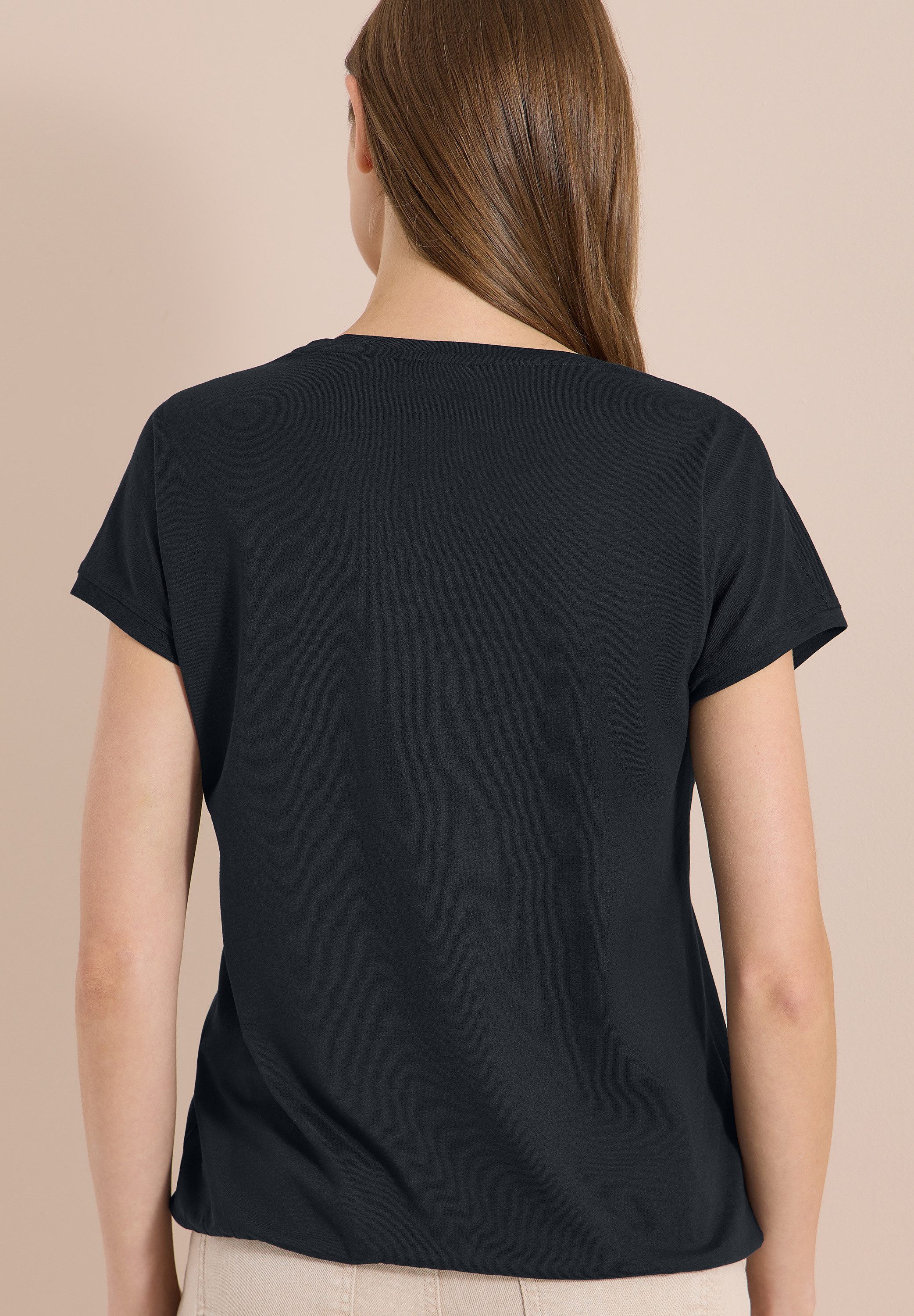 CECIL T-Shirt mit elastischem Bund