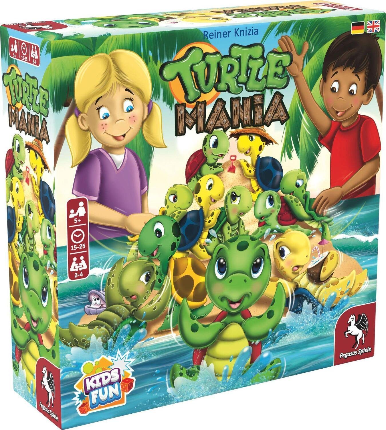 Mania Spiele Pegasus Turtle Spiel,