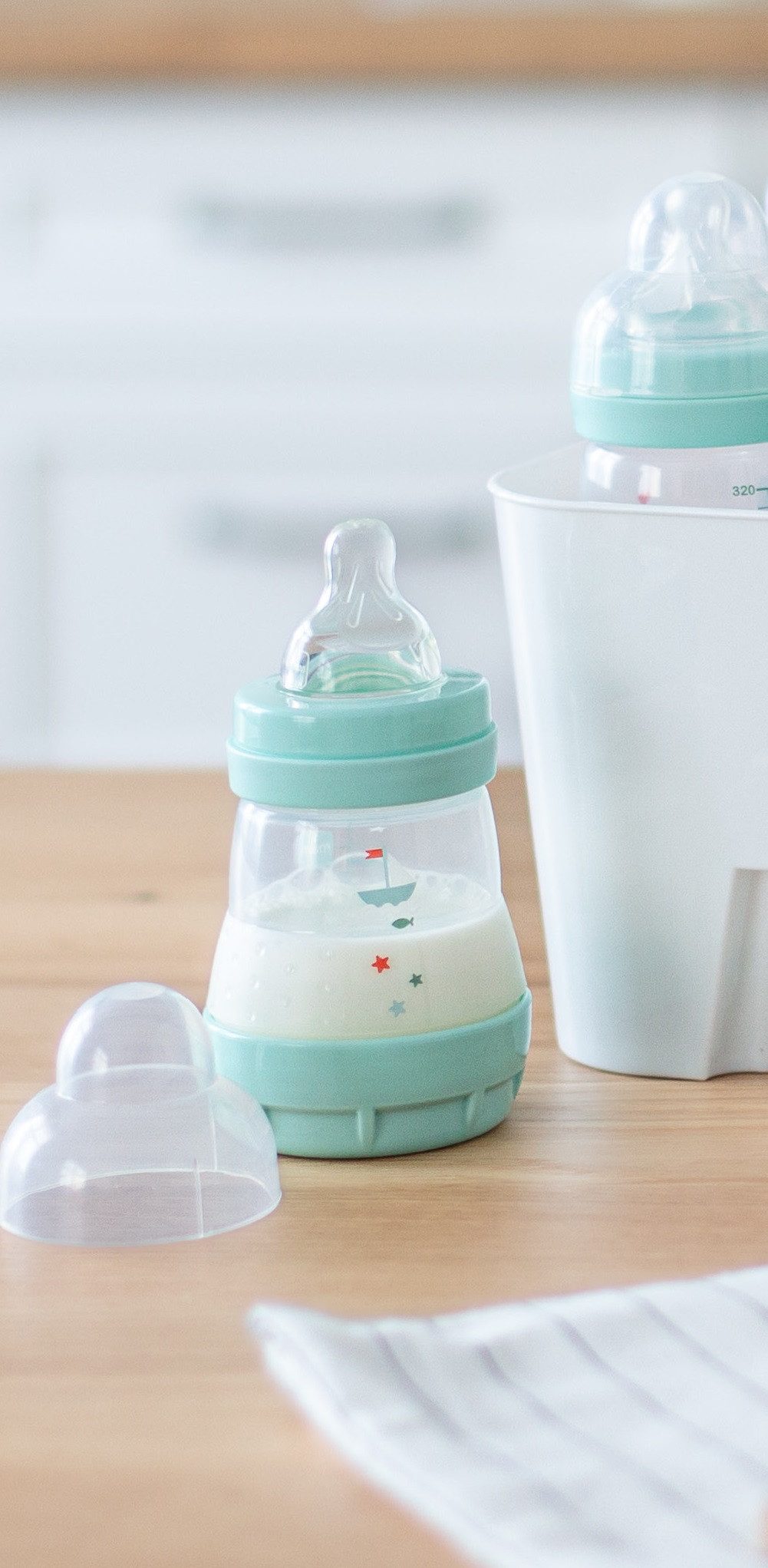 MAM Babyflasche Geschenkset mit Flaschenkasten